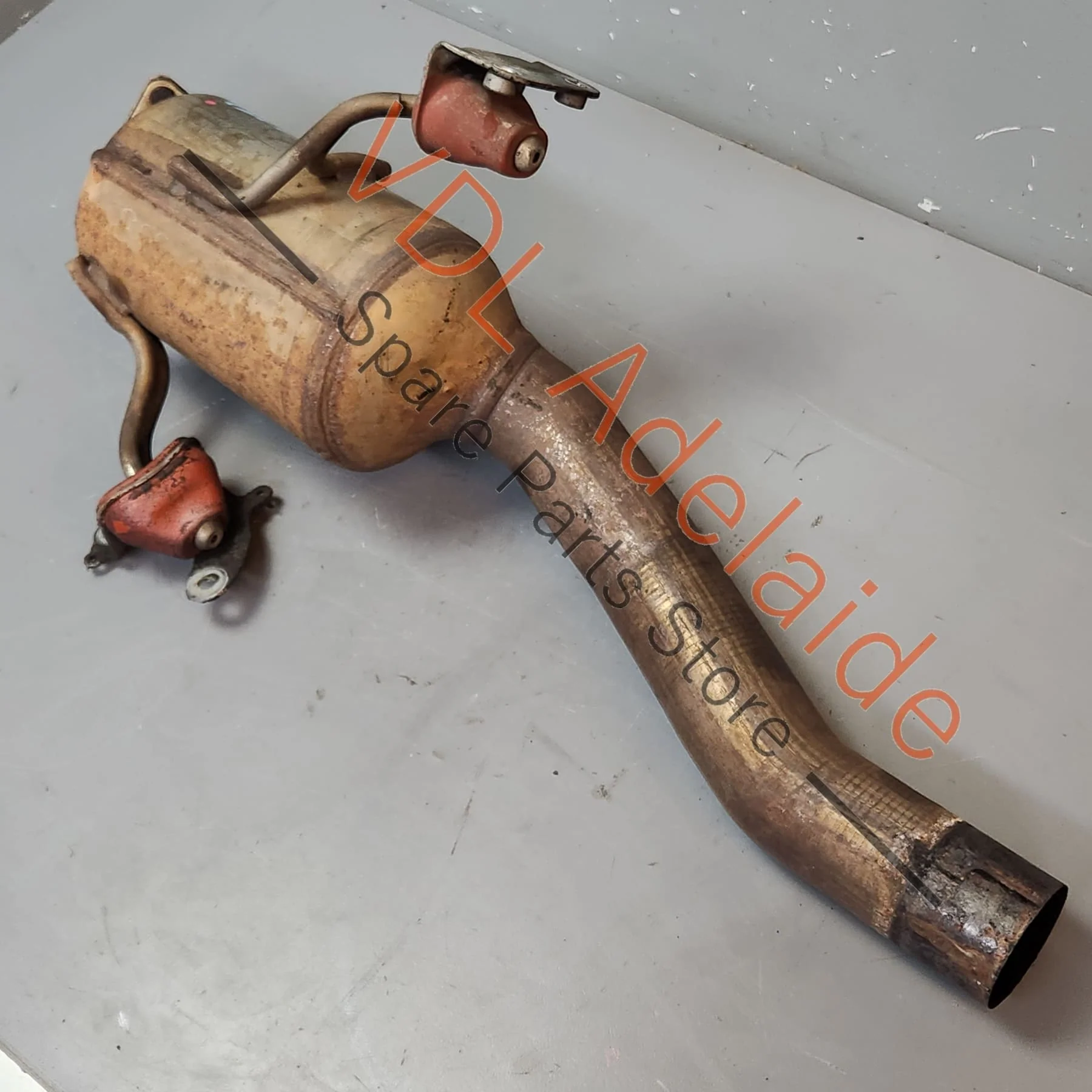 Porsche Cayenne 9PA 955 957 RHS Right Side Exhaust Pre Cat Catalytic Converter - Image 2