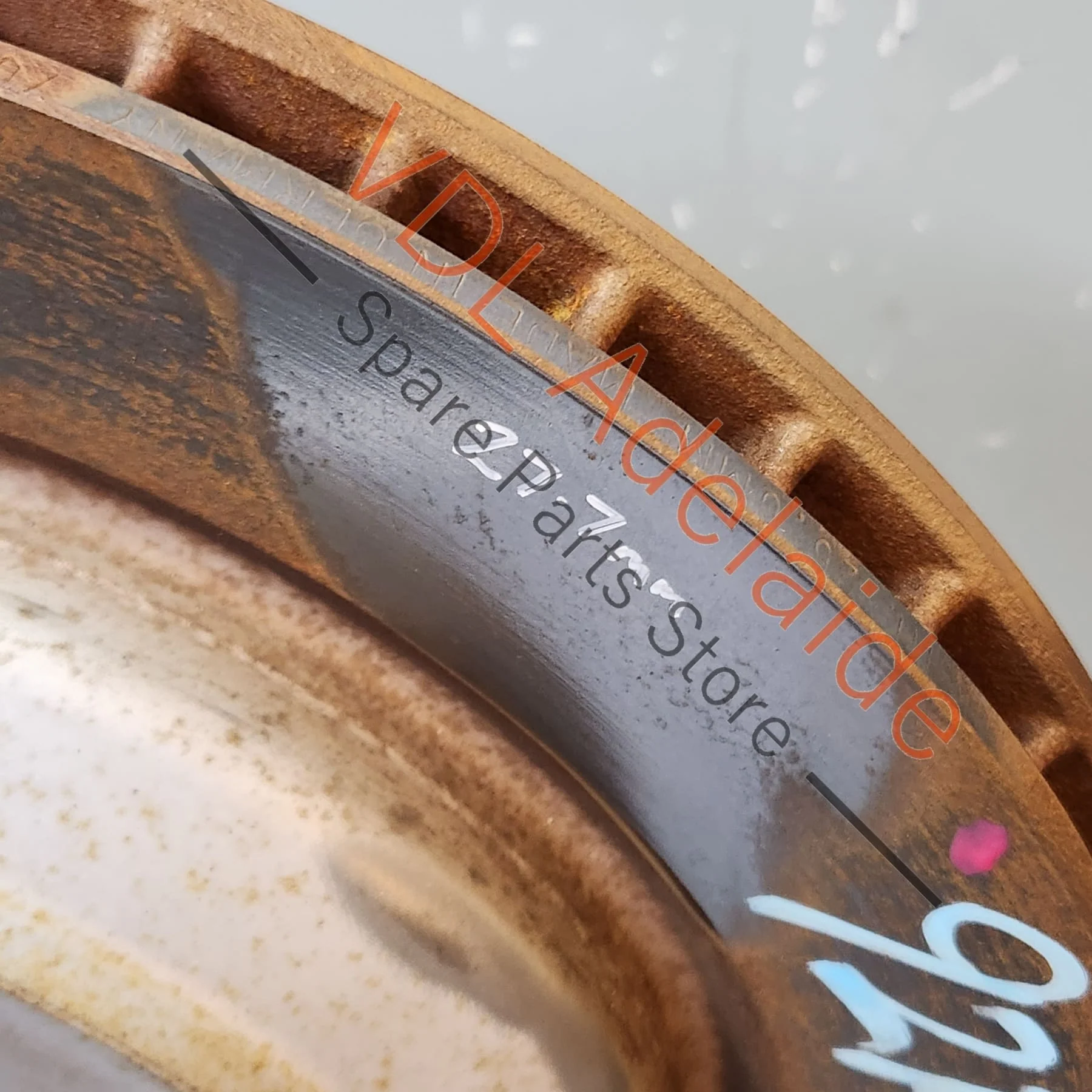 Porsche Cayenne 9PA 955 957 Audi Q7 Touareg Rear Disc Rotor Pair 358 x 28 mm 18in - Image 4