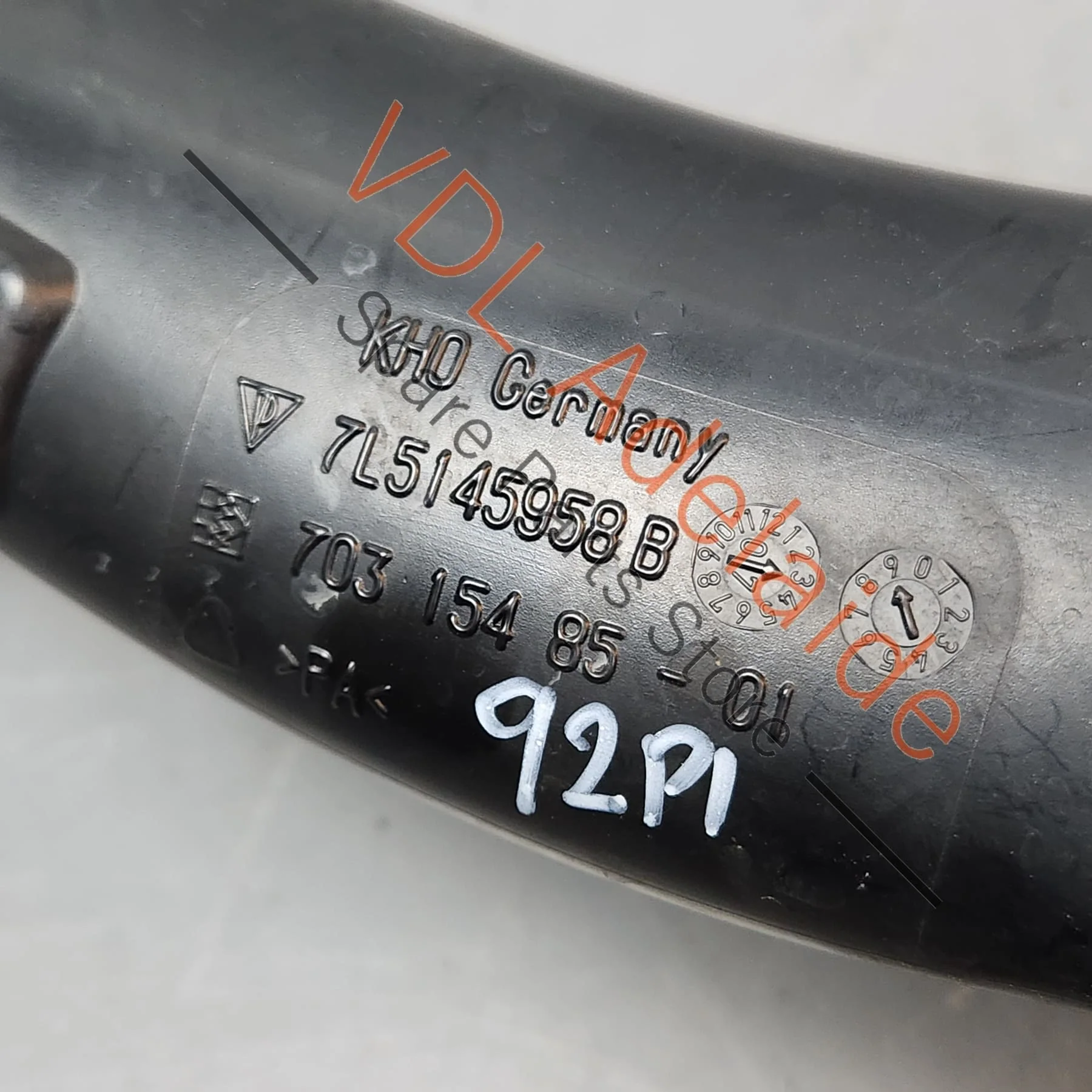 Porsche Cayenne 9PA 955 957 Turbo Right Side Air Intake Pressure Pipe 95511062410 - Image 2
