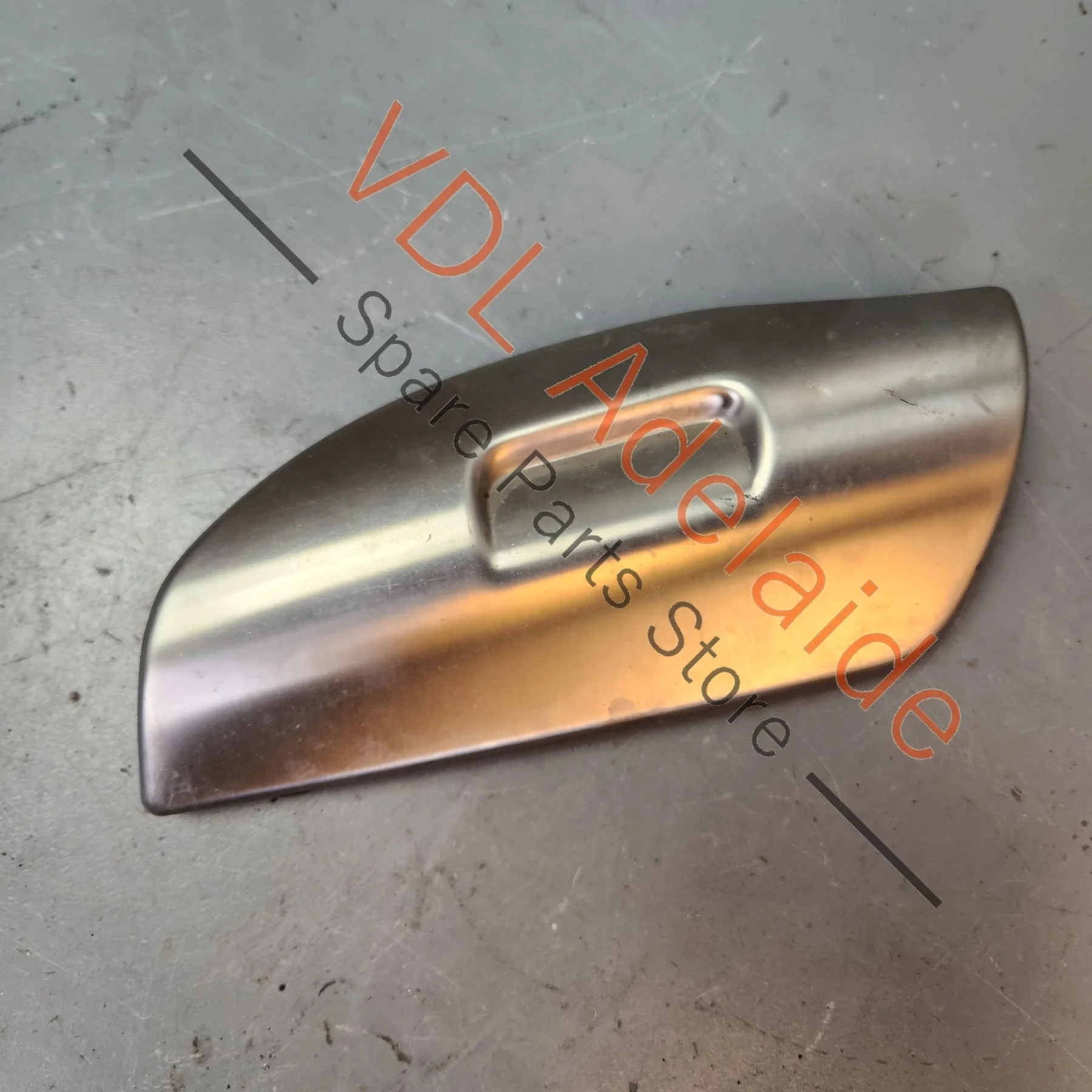 Porsche Cayenne 9PA 955 957 Turbo Front Bumper Stainless Steel Cover Trim Right RHS 95550515611 7L5807156L - Image 4