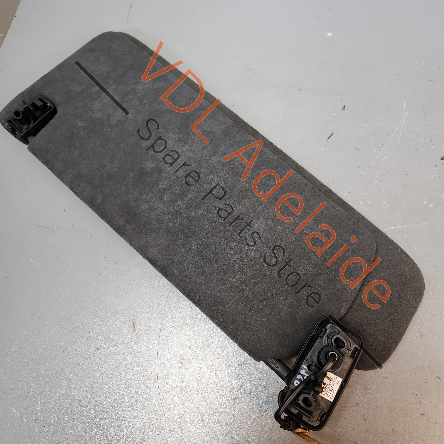 Porsche Cayenne 9PA 955 957 Left Sun Visor Alcantara 95573115301 - Image 2