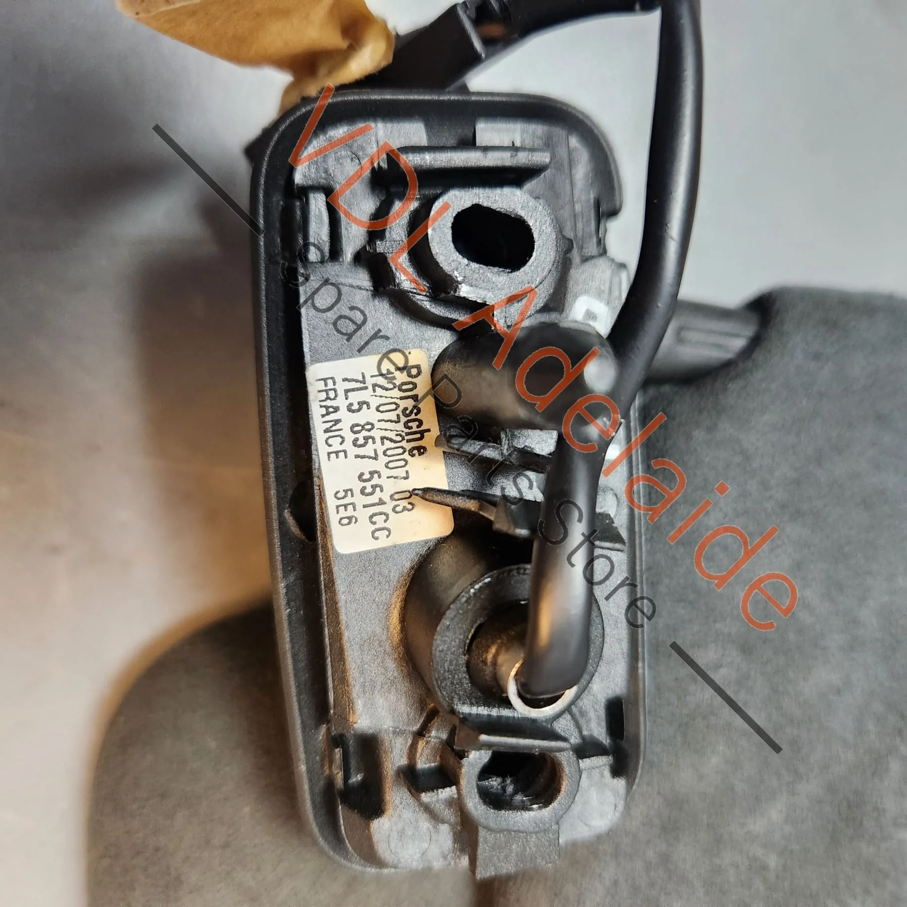 Porsche Cayenne 9PA 955 957 Left Sun Visor Alcantara 95573115301 - Image 3