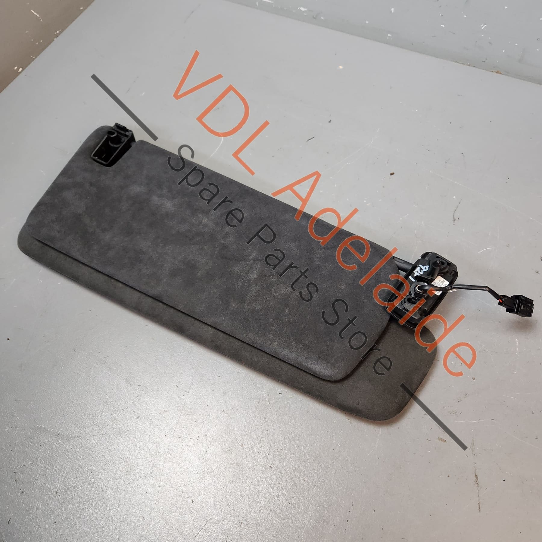 Porsche Cayenne 9PA 955 957 Right Sun Visor Alcantara 95573115401 - Image 3