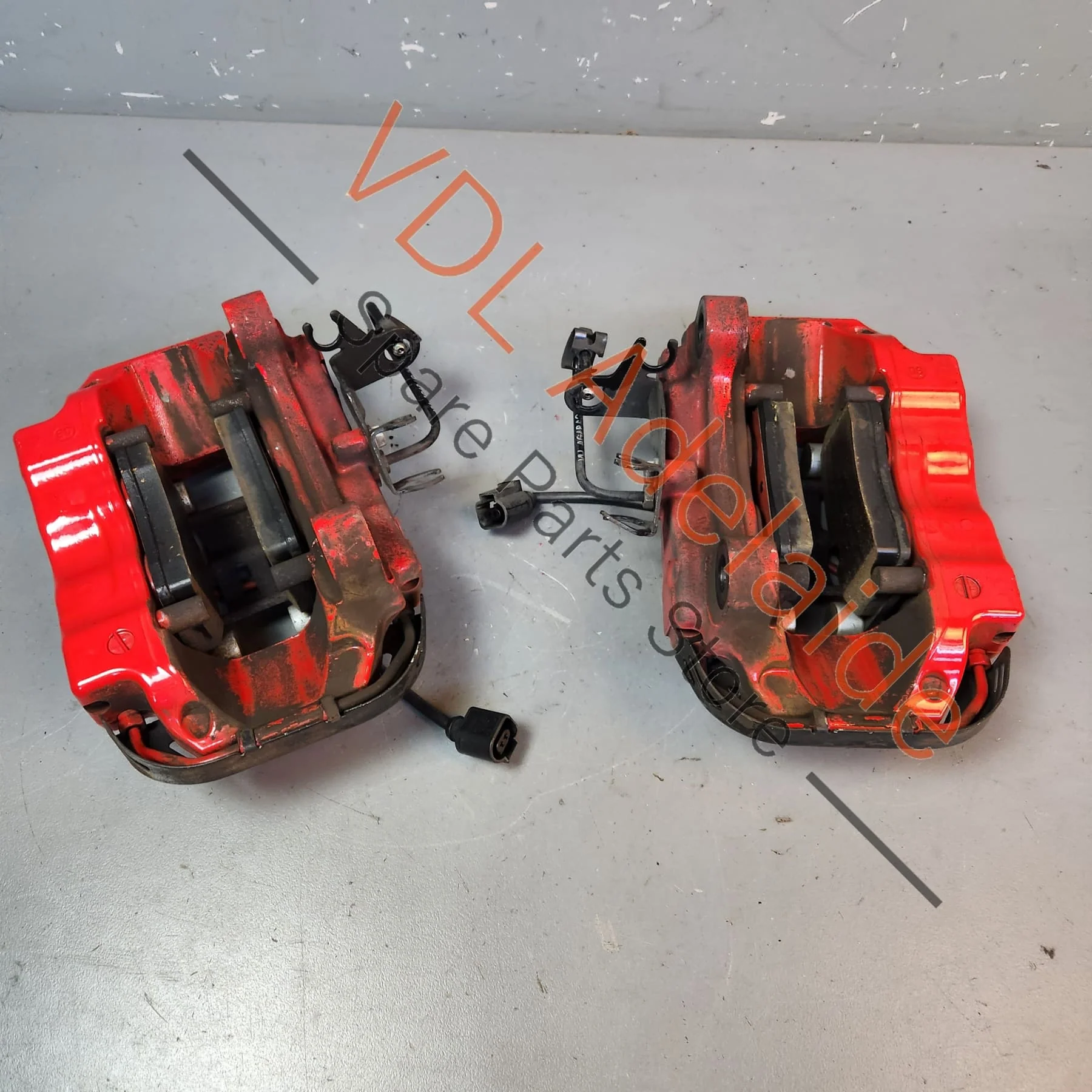 Pair of Porsche Cayenne GTS Rear Brembo 4x Piston Brake Calipers 18ZR Suit 330mm x28mm Rotor - Image 2