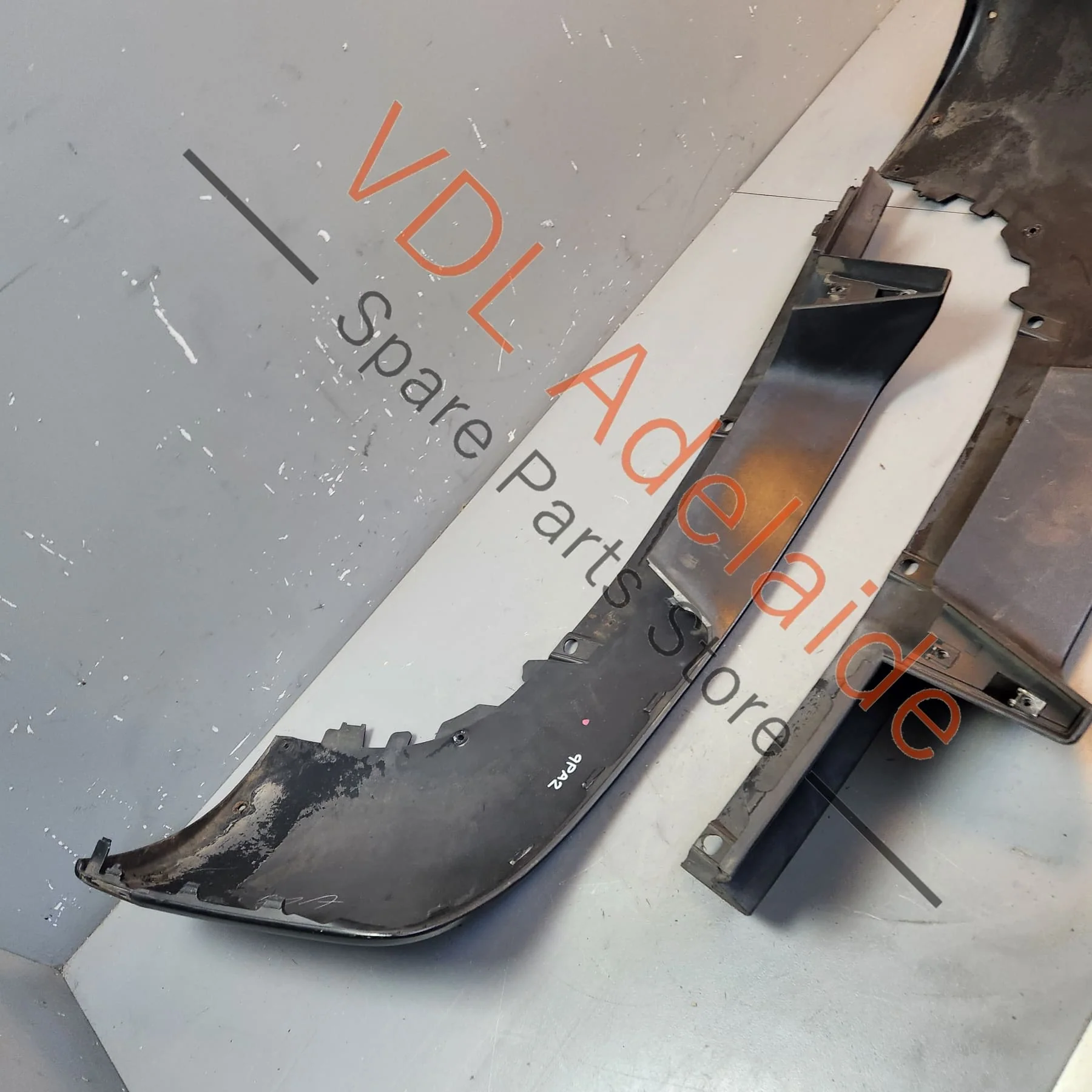 Porsche Cayenne GTS Rear Bumper Lower Spoiler (modified to suit towbar) 95550587511 G2X - Image 11