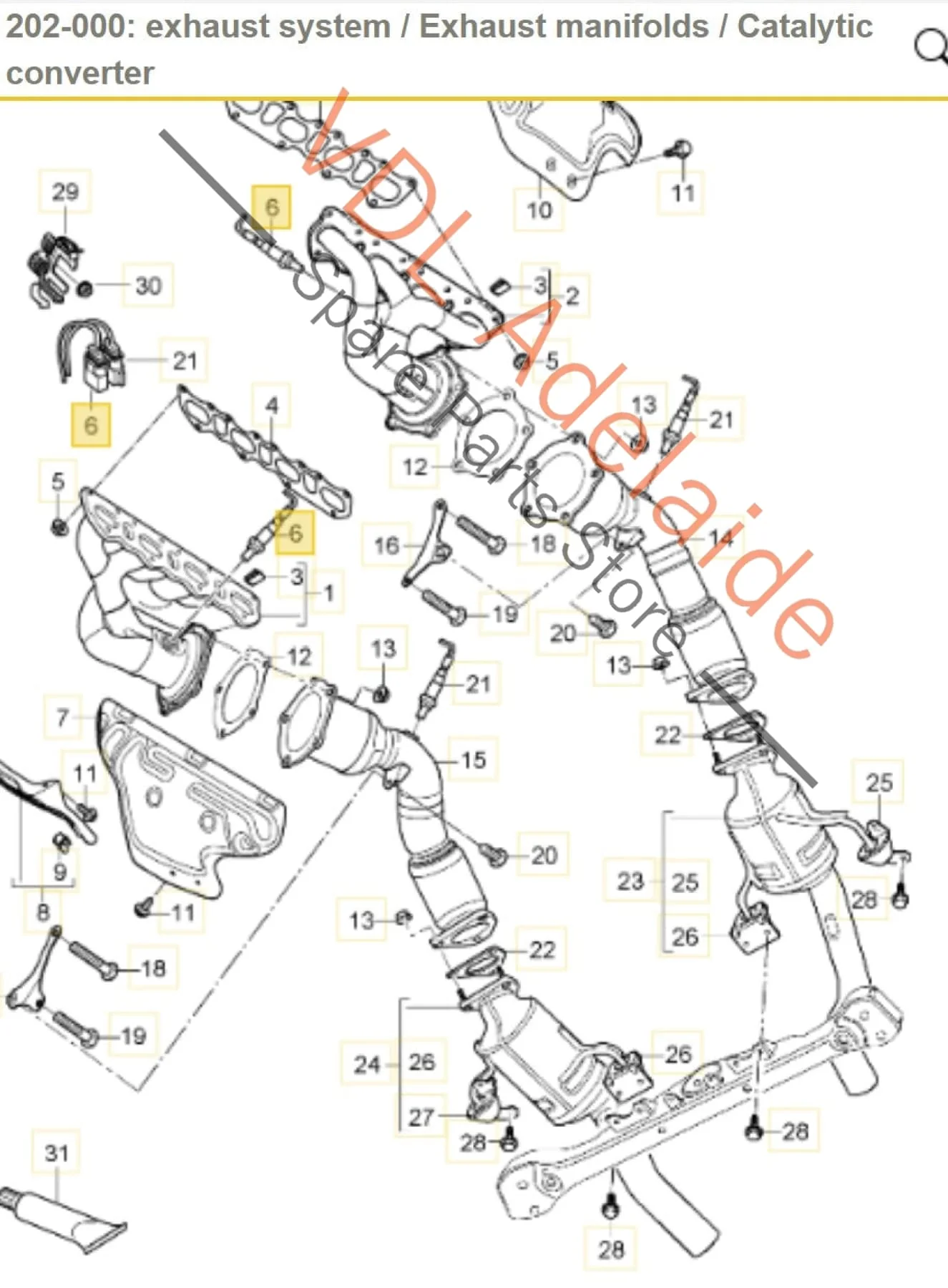 Porsche Cayenne 9PA Oxygen Sensor Lambda Probe Upstream Before Cat 94860613102 - Image 2