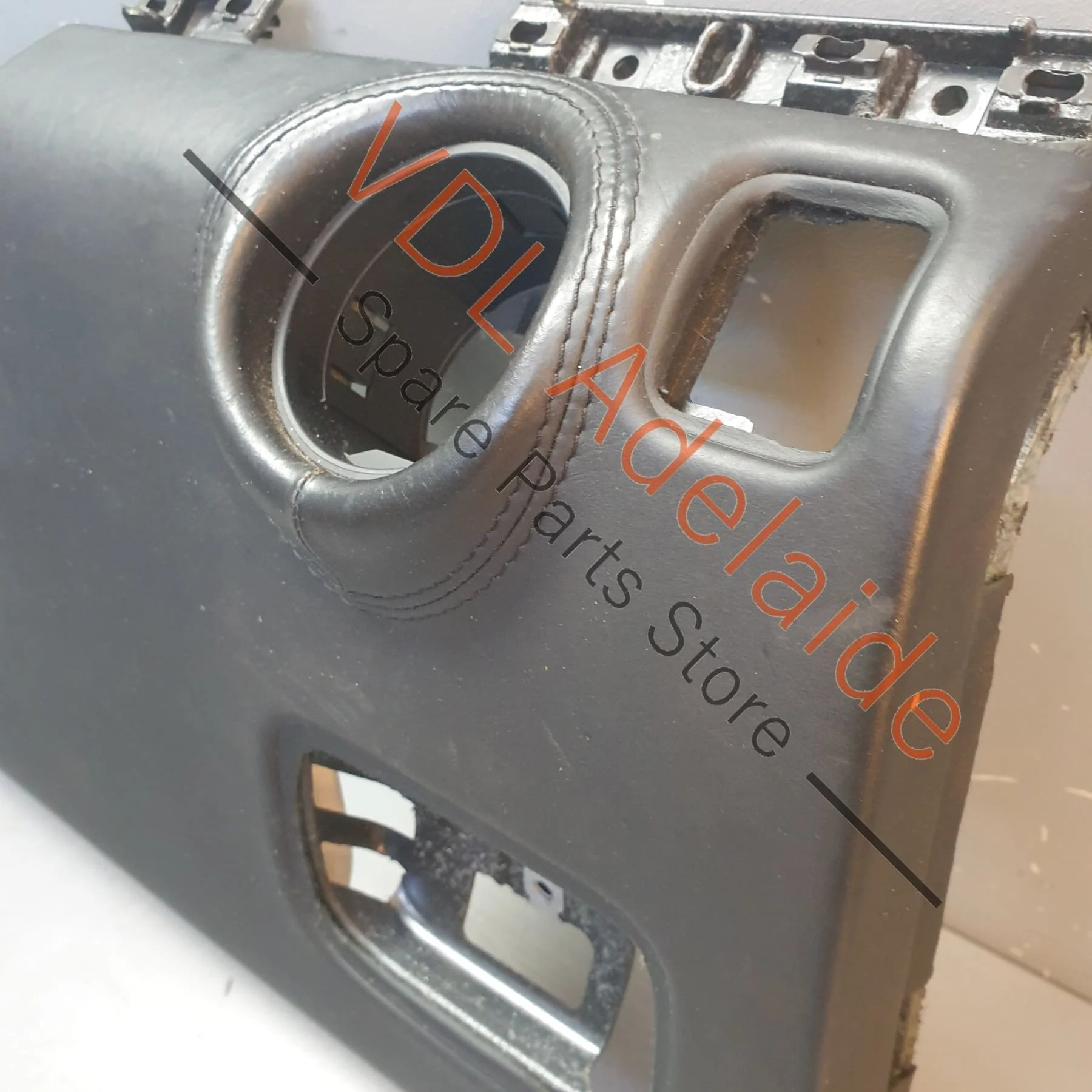 Porsche Cayenne 9PA 955 957 GTS Leather Drivers Lower Dashboard Cover Trim 95555250601 6B7 - Image 4