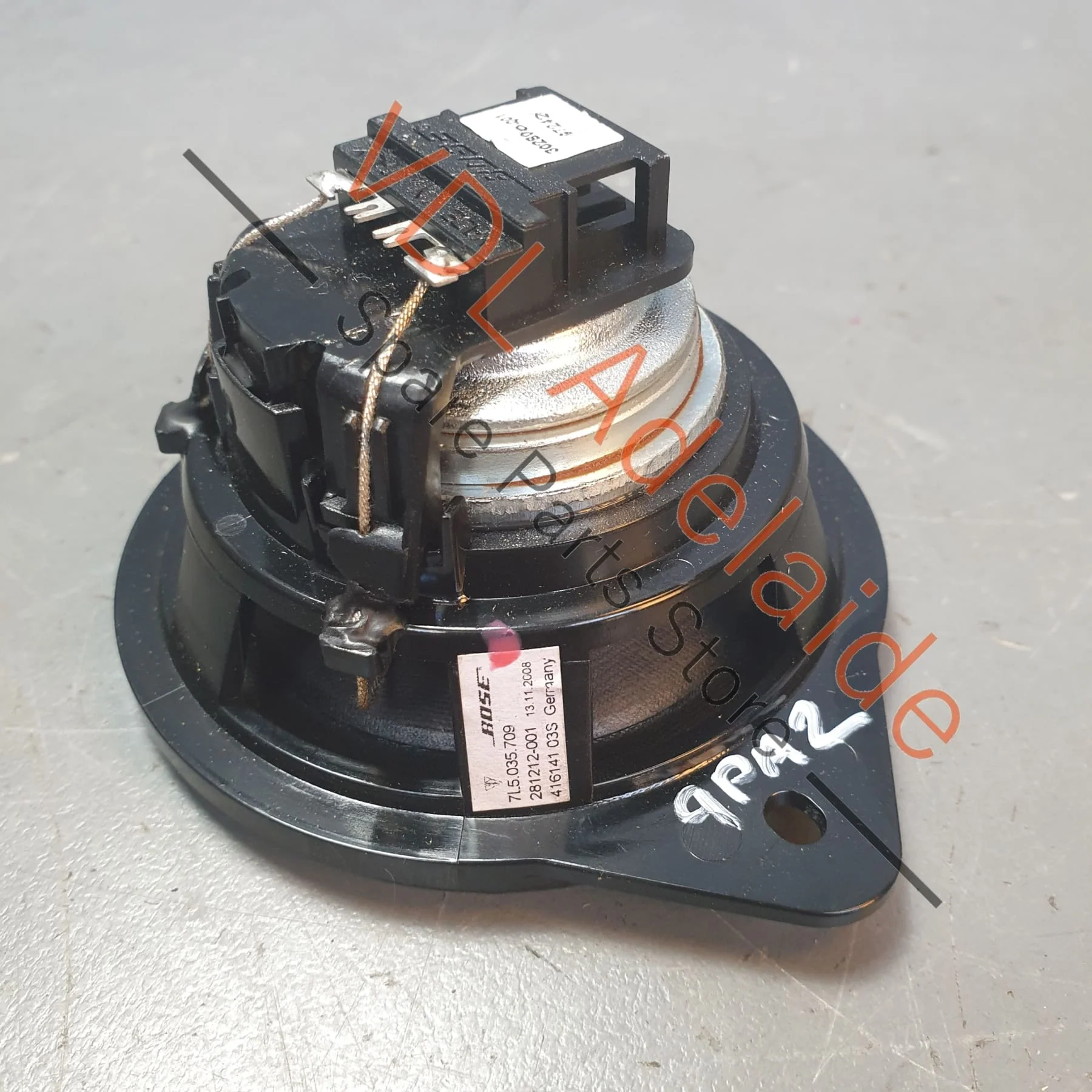 Porsche Cayenne 9PA BOSE Front Door Small Mid Tone Speaker 7L5035709 95564503100 - Image 2
