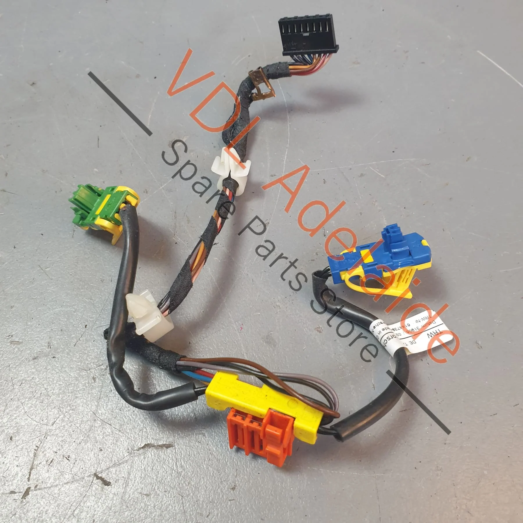 Porsche Cayenne 9PA 955 957 Steering Wheel Airbag Wiring Harness Cable 95561267000 7L5971411 - Image 5