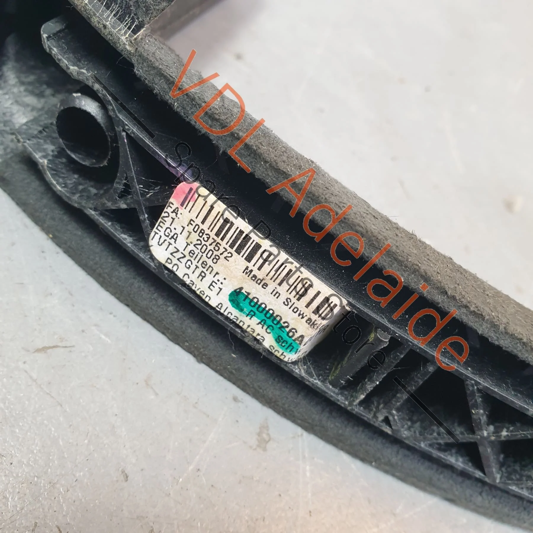 Porsche Cayenne 9PA GTS Alcantara Interior Inner Door Handle Pull Grip Right Side 7L5868538C 95555554001 8YR 95555526400 8YR - Image 6