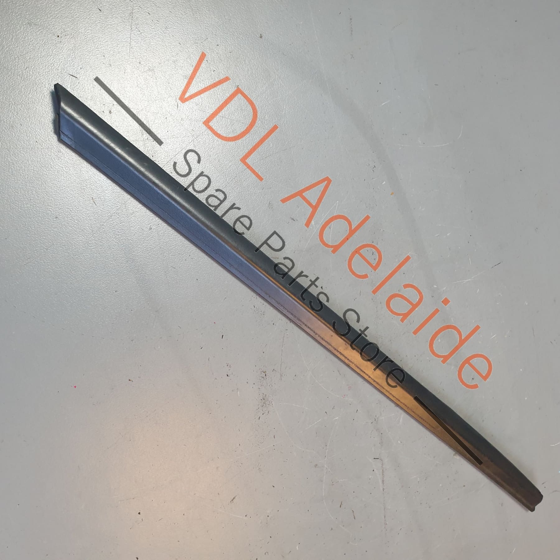 VW Touareg Porsche Cayenne Plastic Door Opening Entry Sill Trim Strip Rear Left 7L0853539 95555930500 01C - Image 8