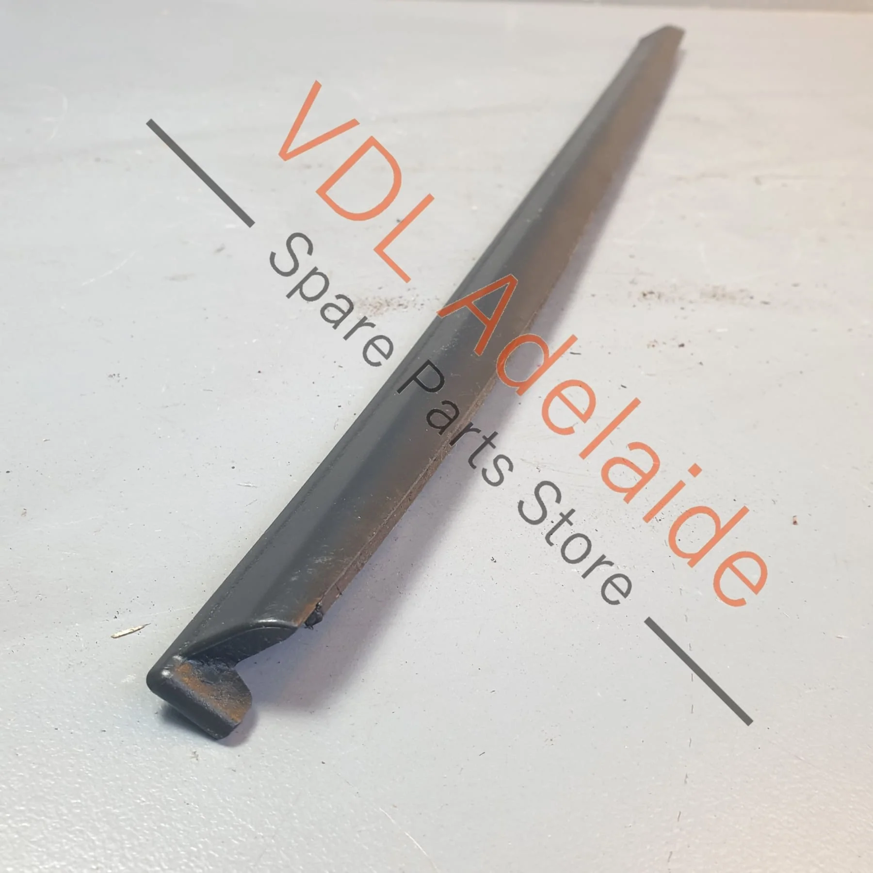 VW Touareg Porsche Cayenne Plastic Door Opening Entry Sill Trim Strip Rear Left 7L0853539 95555930500 01C - Image 9