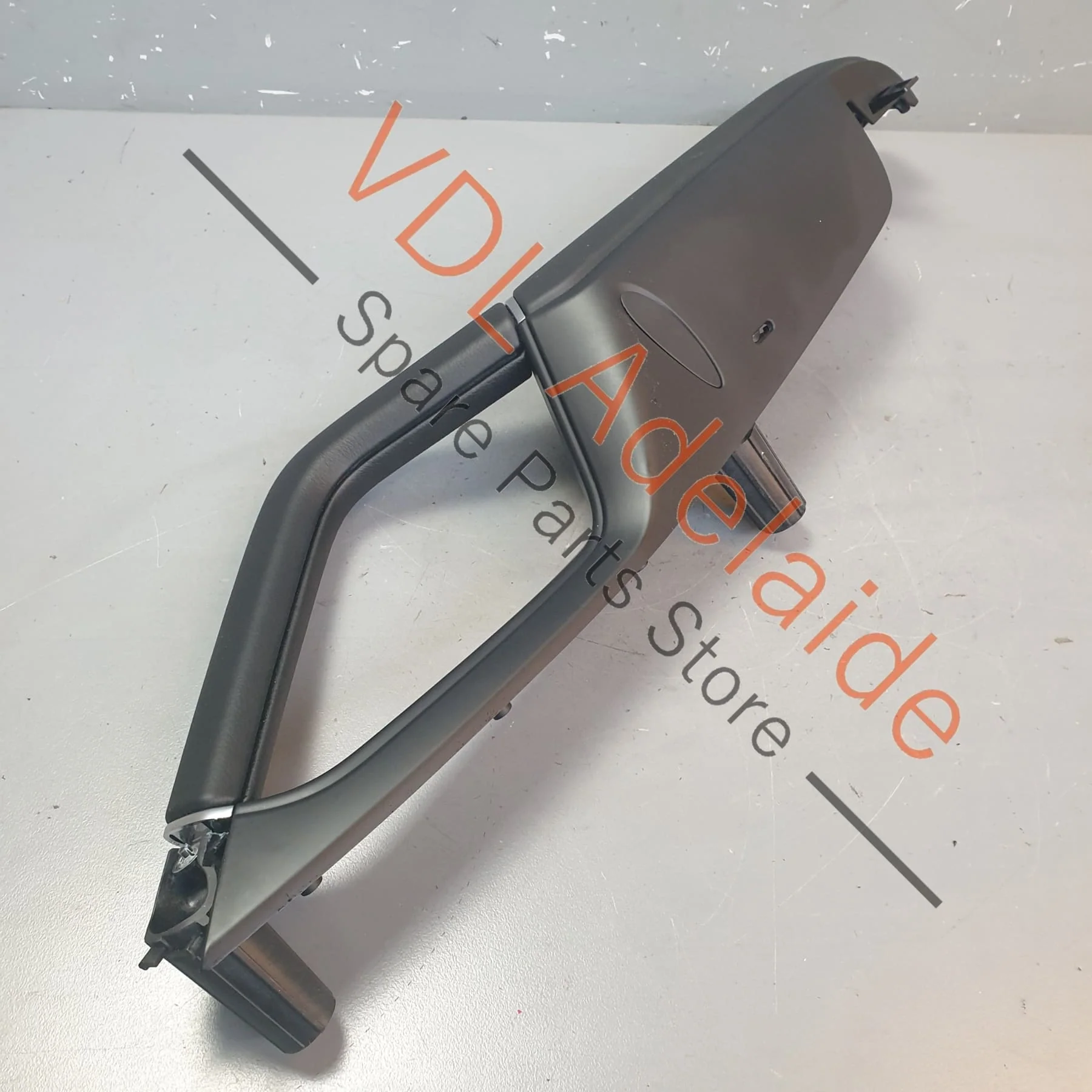 Porsche Cayenne E3 9YA 9YB Rear Right Interior Armrest Door Handle Pull Grip Black Leather - Image 7