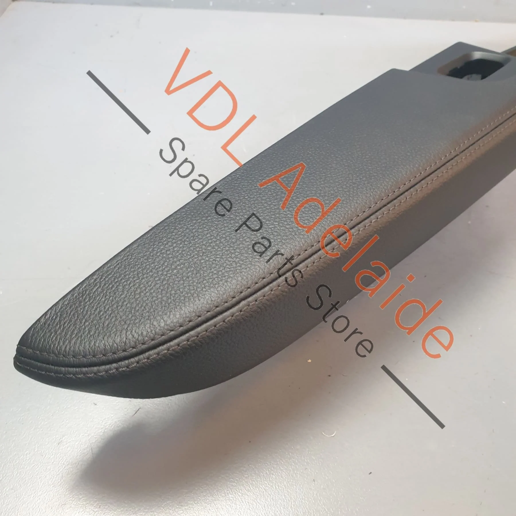 Porsche Cayenne E3 9YA 9YB Rear Left Interior Armrest Door Handle Pull Grip Black Leather - Image 6