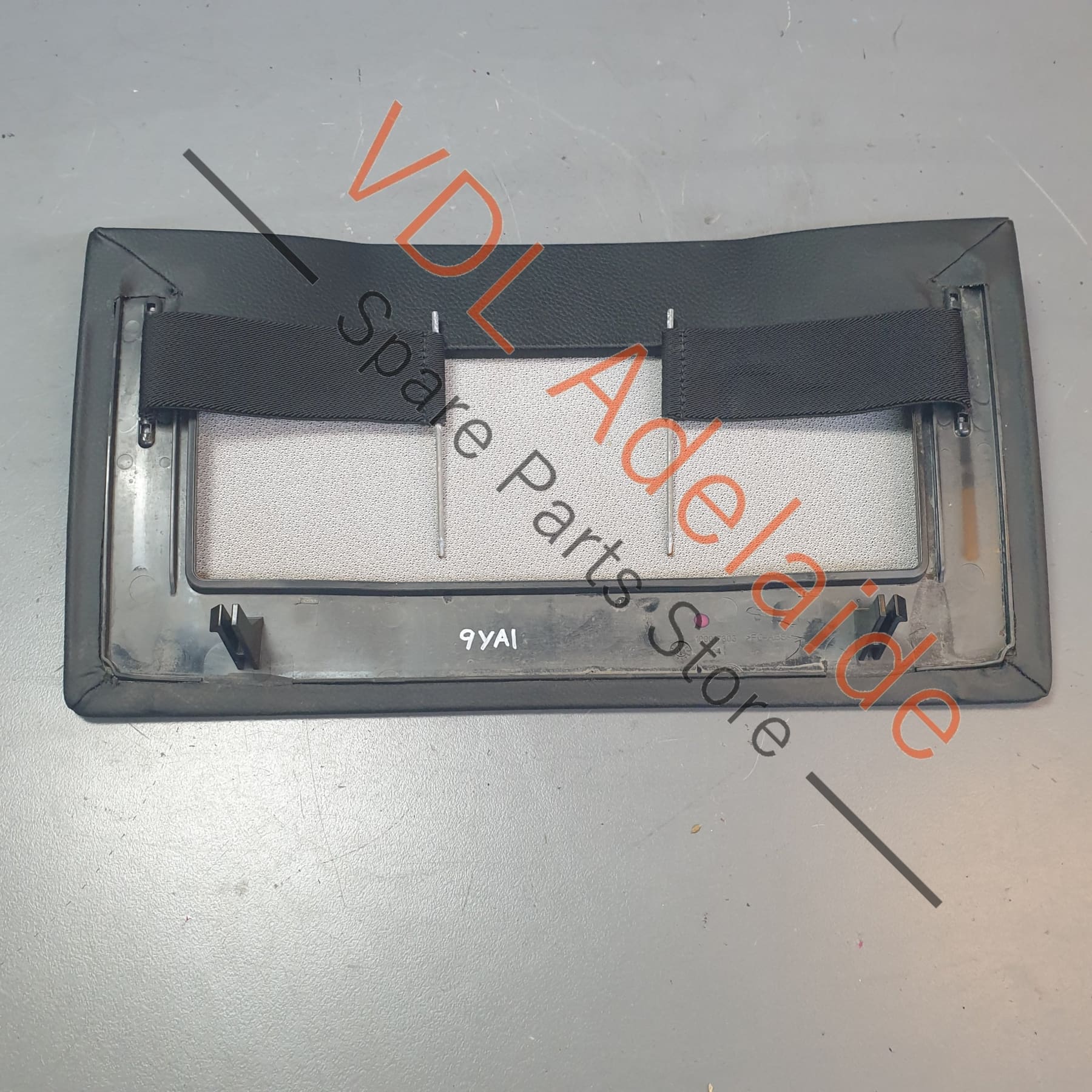 Porsche Cayenne Leather Front Seat Backrest Luggage Pocket Storage Compartment 9Y0881989AM 1D0 - Image 7