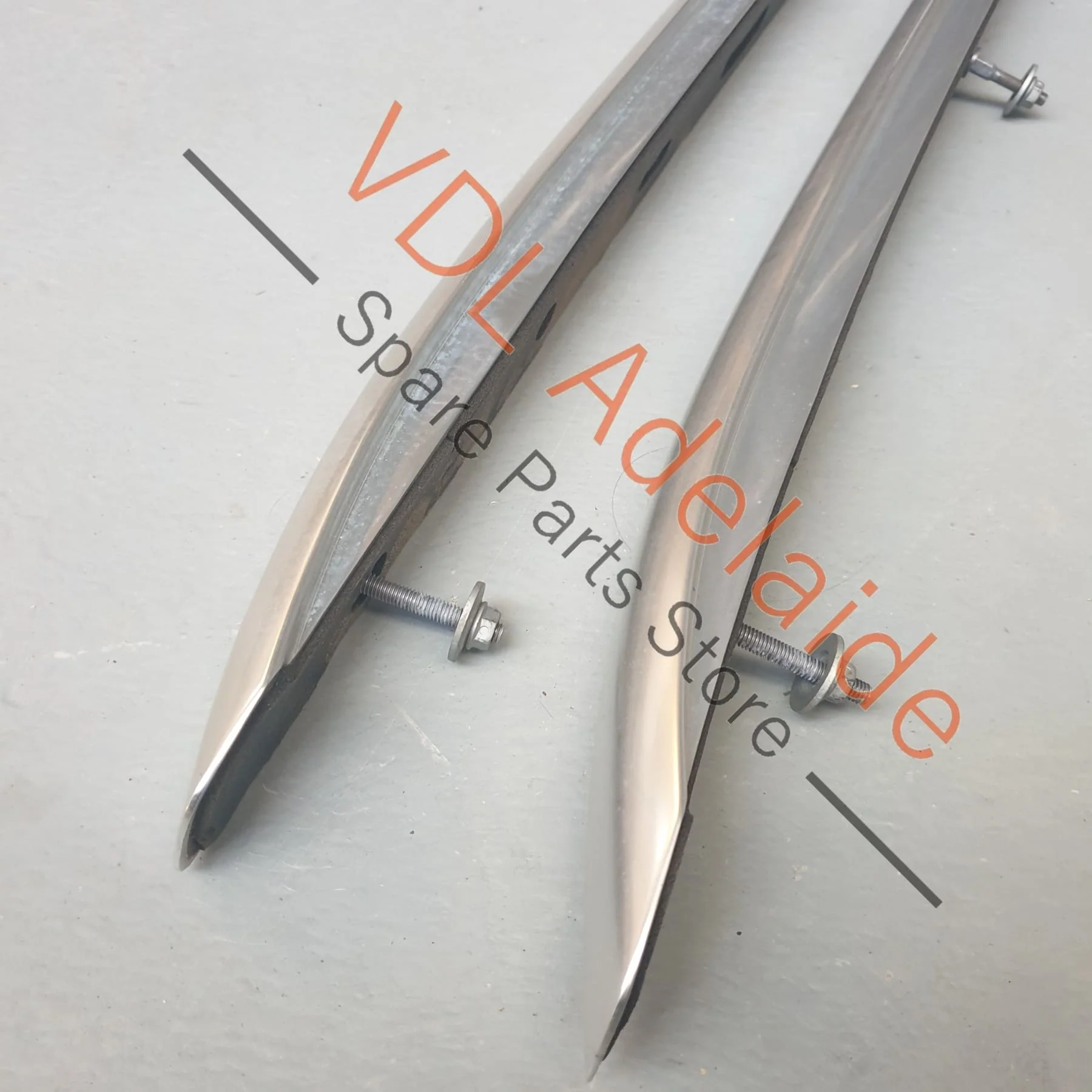 Porsche Cayenne E3 9YA Pair of Chrome Aluminium Roof Rails L&R 9Y0860043A 9Y0860043B - Image 7