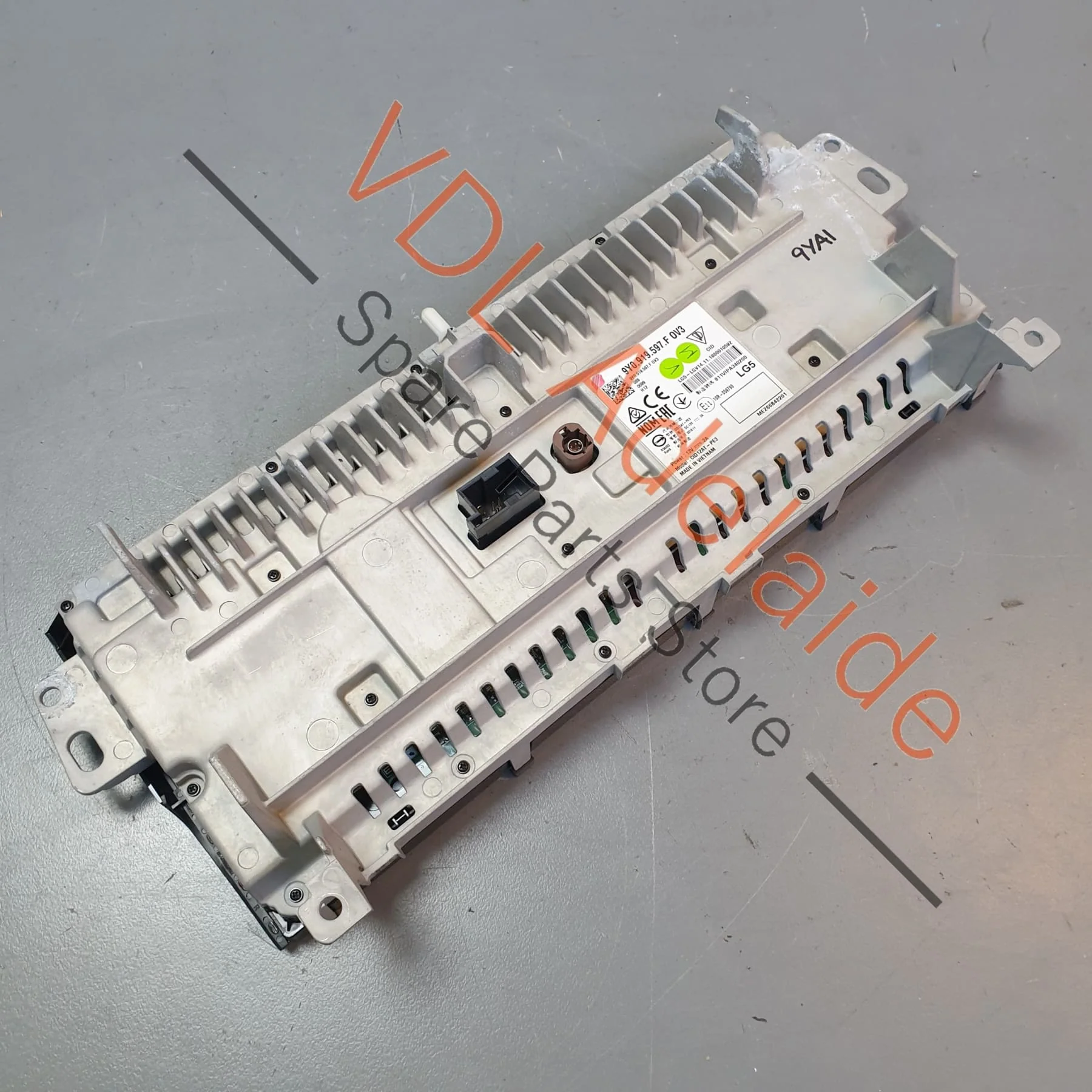 Porsche Cayenne E3 9YA 9YB Dashboard Dash Display Panel Gloss 9Y0919597G OV3 9Y0919597AD OV3 - Image 2