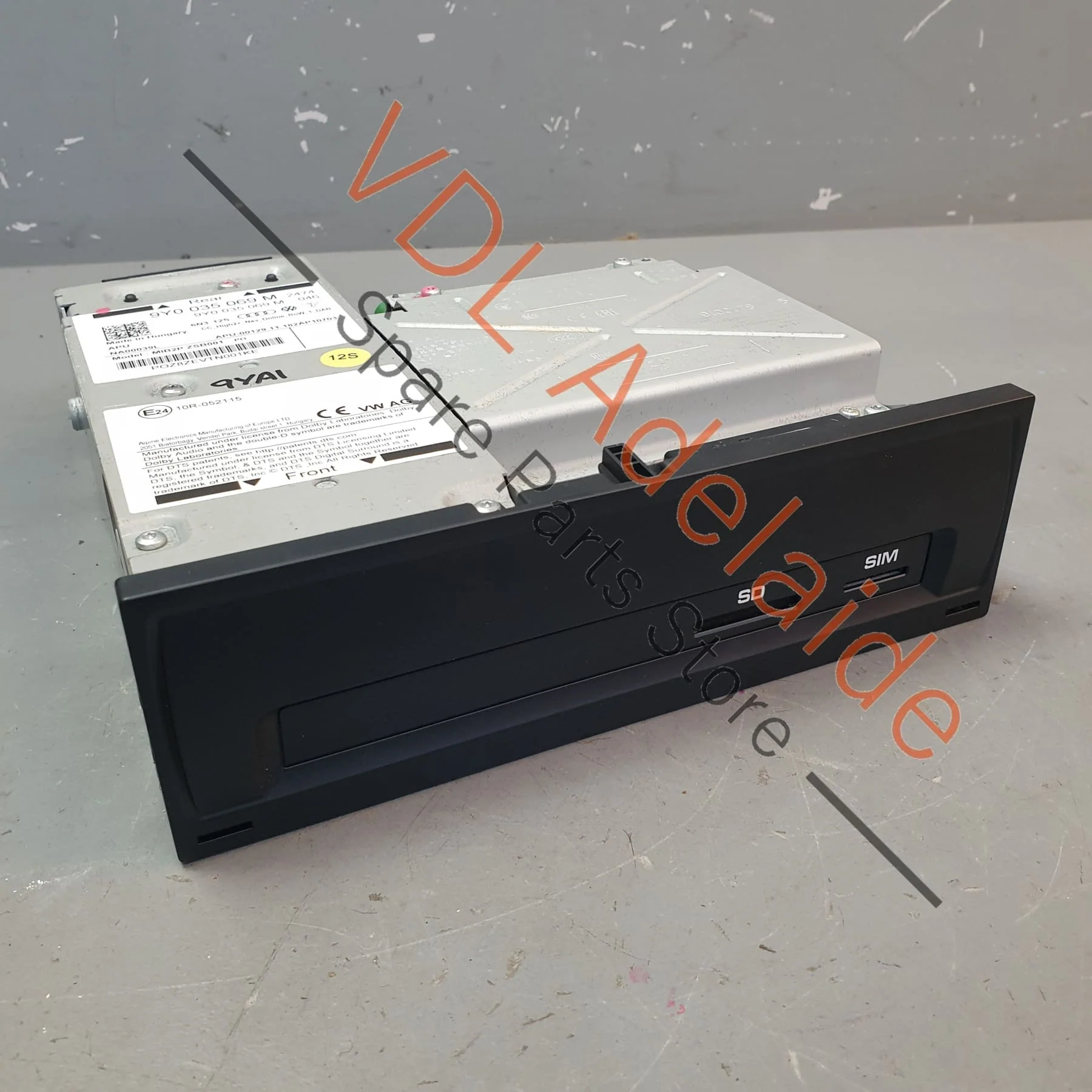 Porsche Cayenne E3 9YA 9YB Central Computer MIB High 9Y0035069M 9Y0035069S