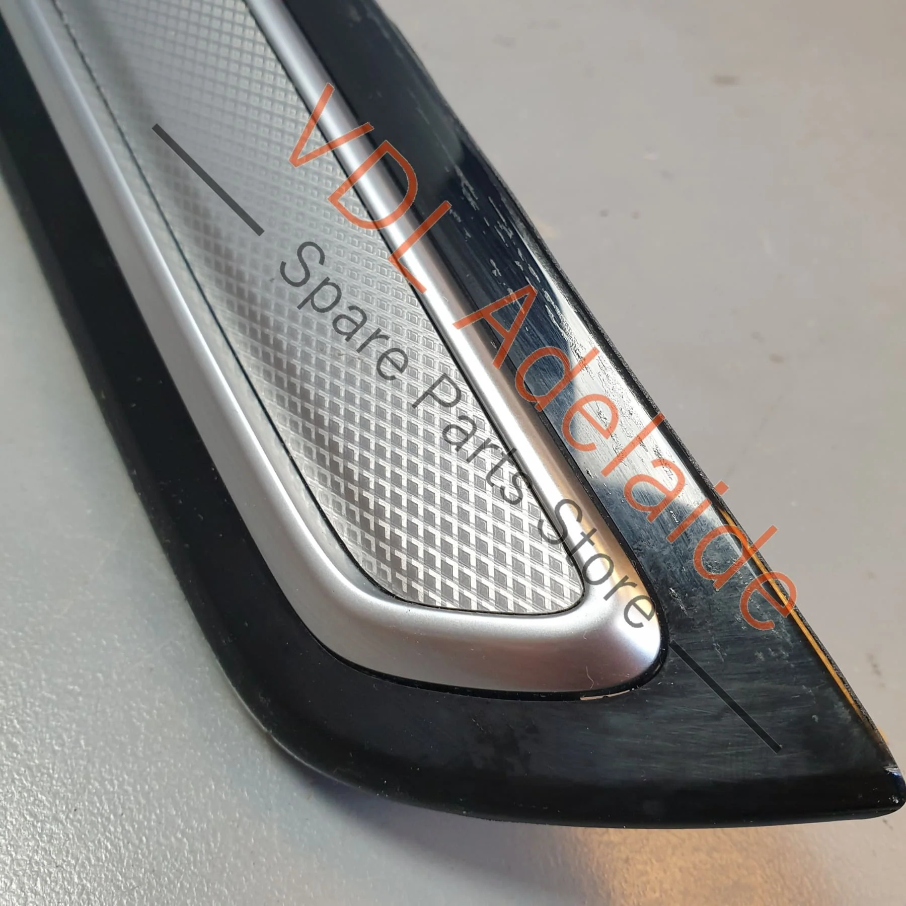 Porsche Cayenne E3 9YA 9YB Right Side Door Trim Insert Interior Brushed Aluminium Gloss Black 9Y0867102A OI1 - Image 5