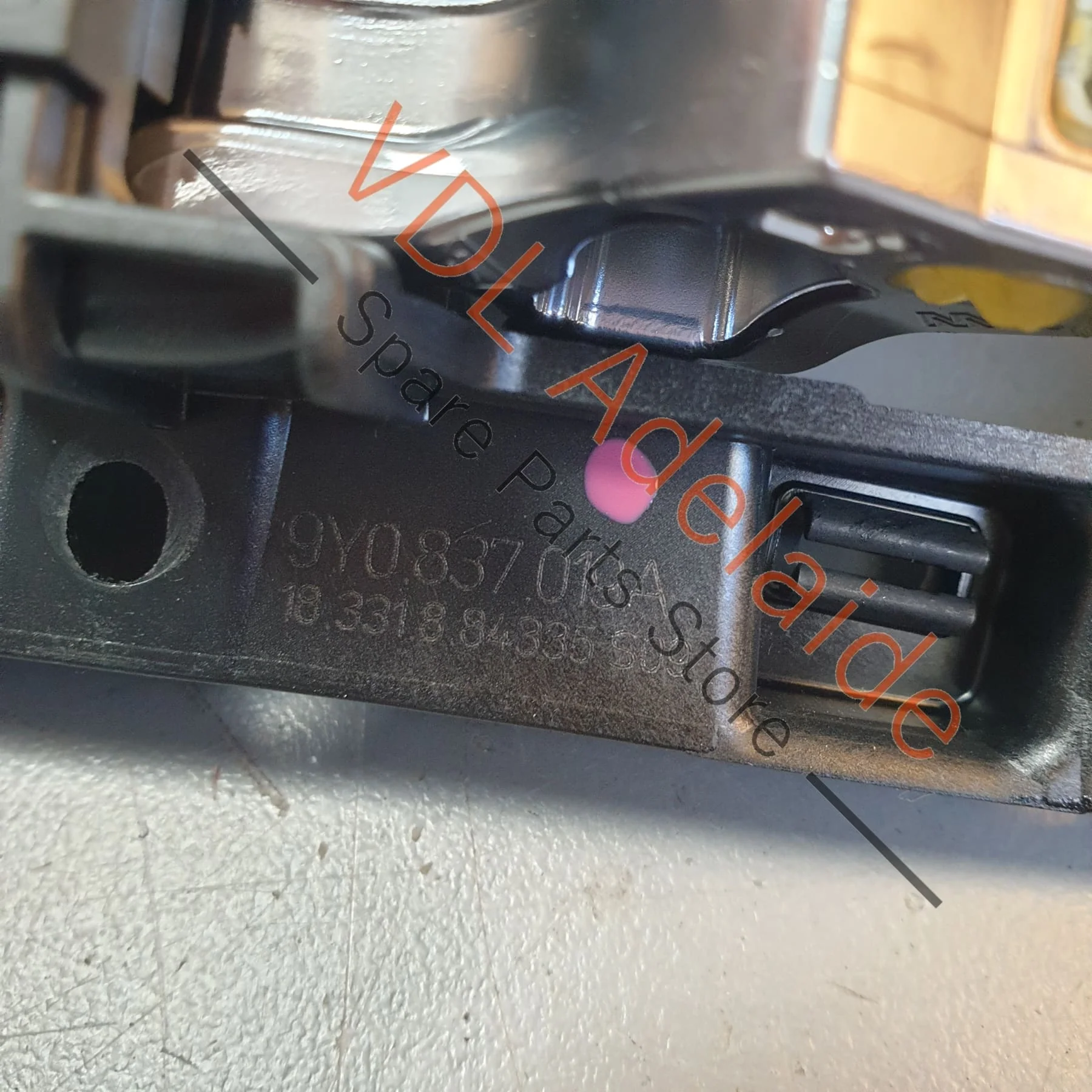 Porsche Cayenne E3 9YA 9YB Left Door Opening Handle Interior Silver Chrome Aluminium 9Y0837019 CZO - Image 13