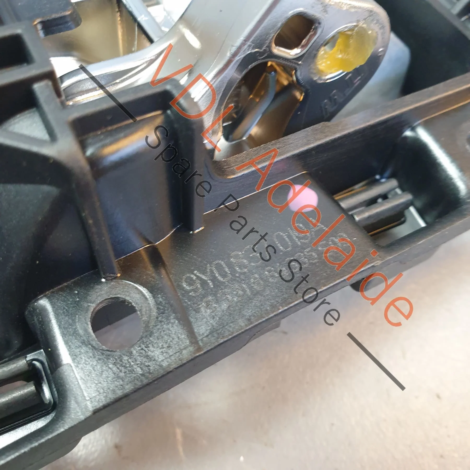 Porsche Cayenne E3 9YA 9YB Left Door Opening Handle Interior Silver Chrome Aluminium 9Y0837019 CZO - Image 7
