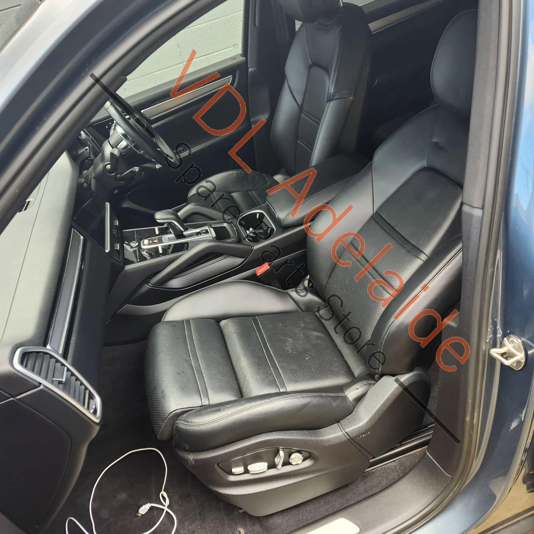 Porsche Cayenne E3 9YA 9YB Left Door Opening Handle Interior Silver Chrome Aluminium 9Y0837019 CZO - Image 8