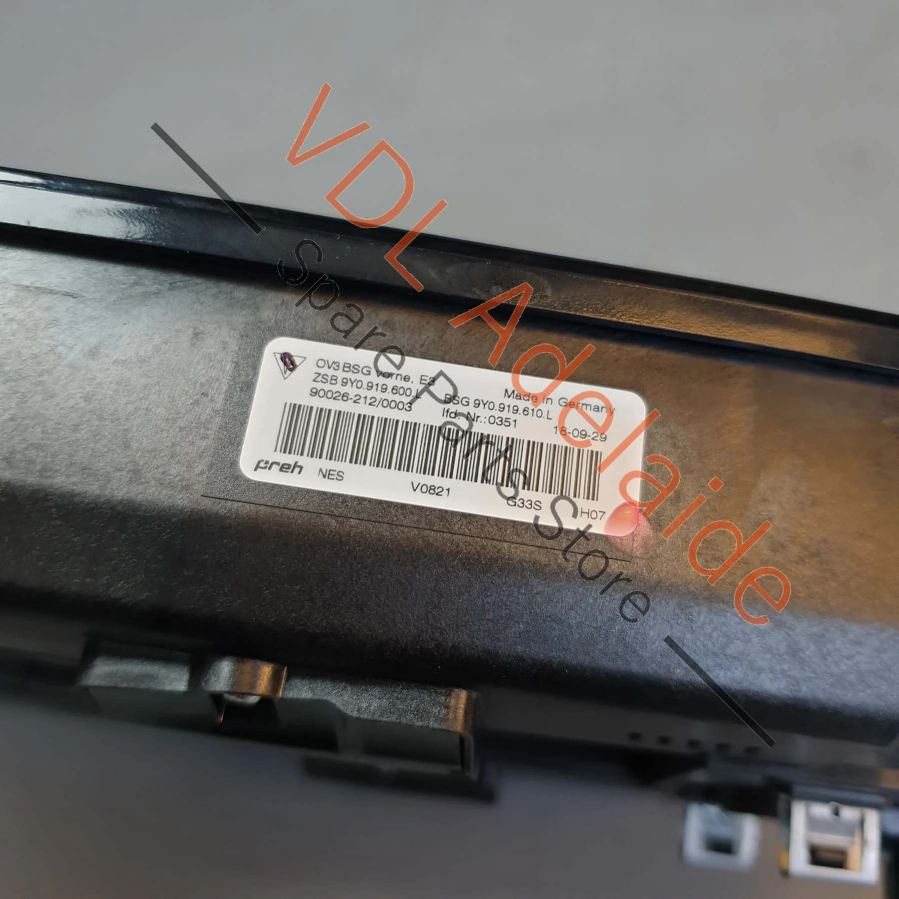 Porsche Cayenne E3 9YA 9YB Centre Dash Console Control Switch Panel for Air Conditioning 9Y0919610M OV3 9Y0919610L 9Y0919610N - Image 10