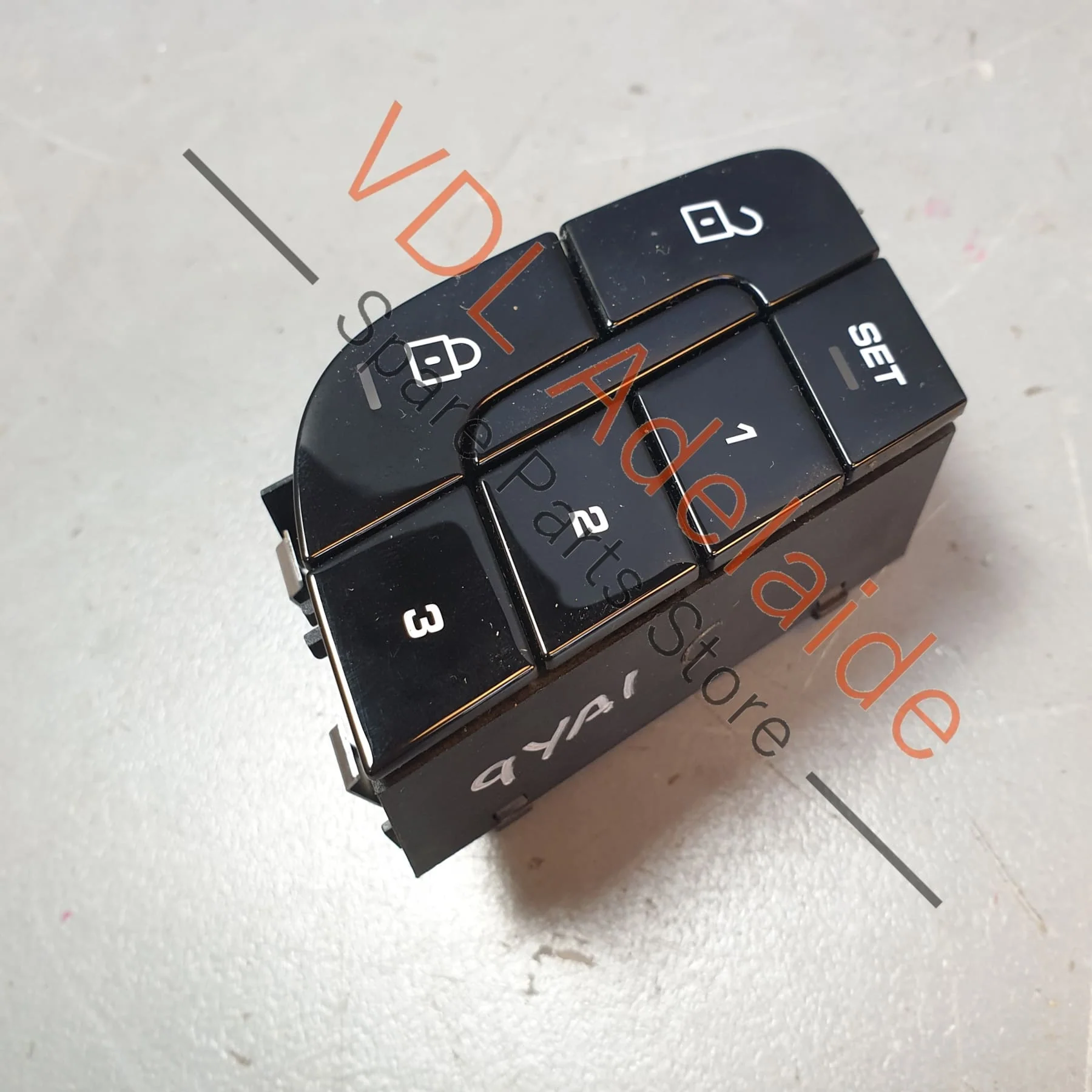 Porsche Cayenne E3 9YA 9YB Drivers Front Right Door Memory Seat & Door Lock Unlock Button Switch 971959770F 971962125J - Image 4