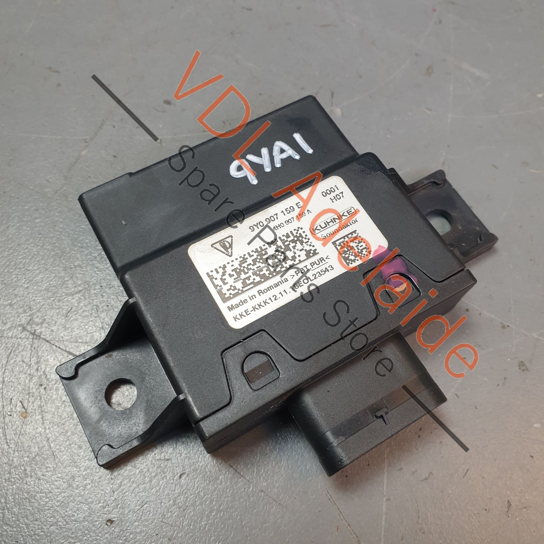 Porsche Cayenne E3 9YA 9YB Control Unit for Engine Sound 9Y0907159E 4H0907159A
