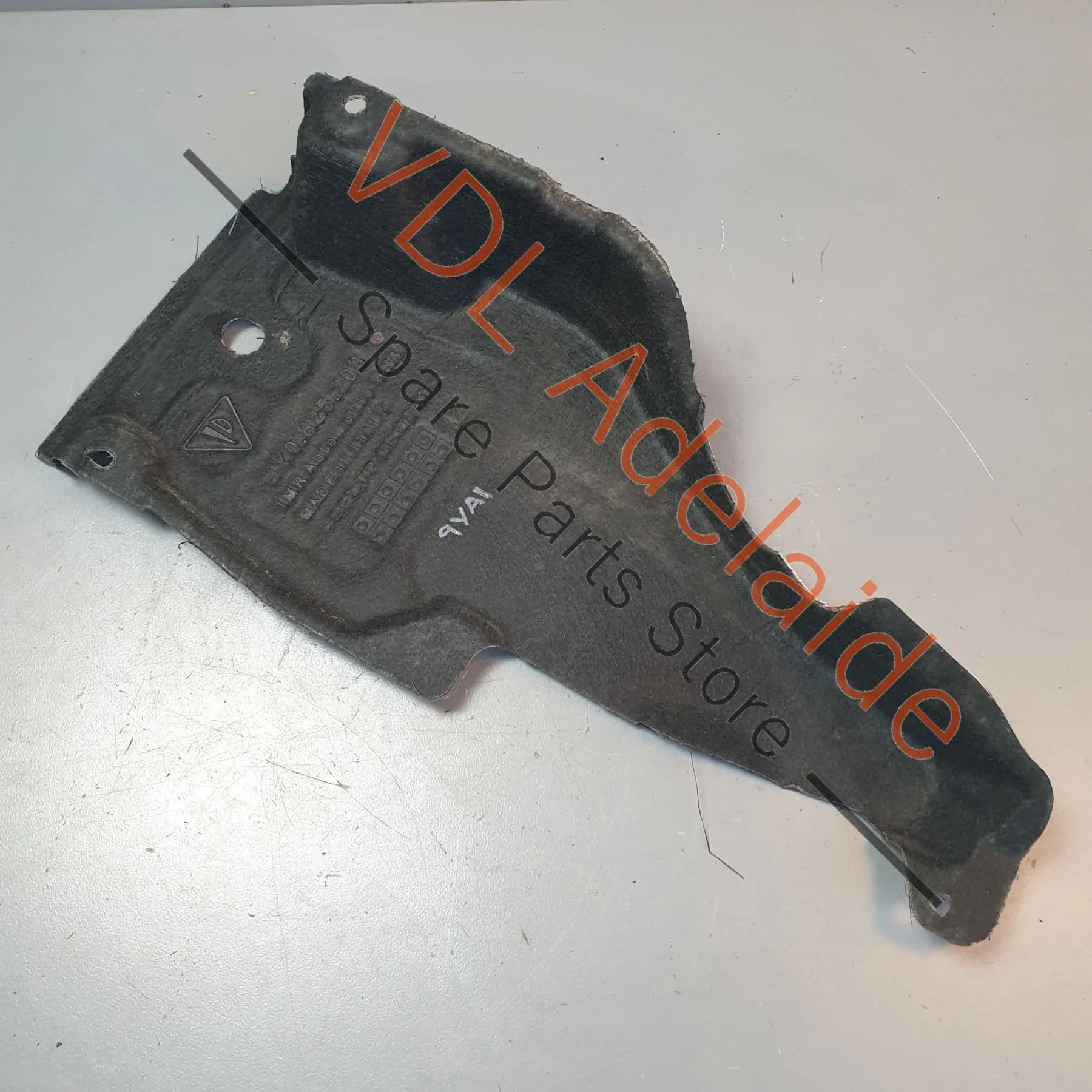 Porsche Cayenne E3 Transmission Tunnel Rear Inner Body Protection Trim Splash Guard 95882520800 9Y0825208