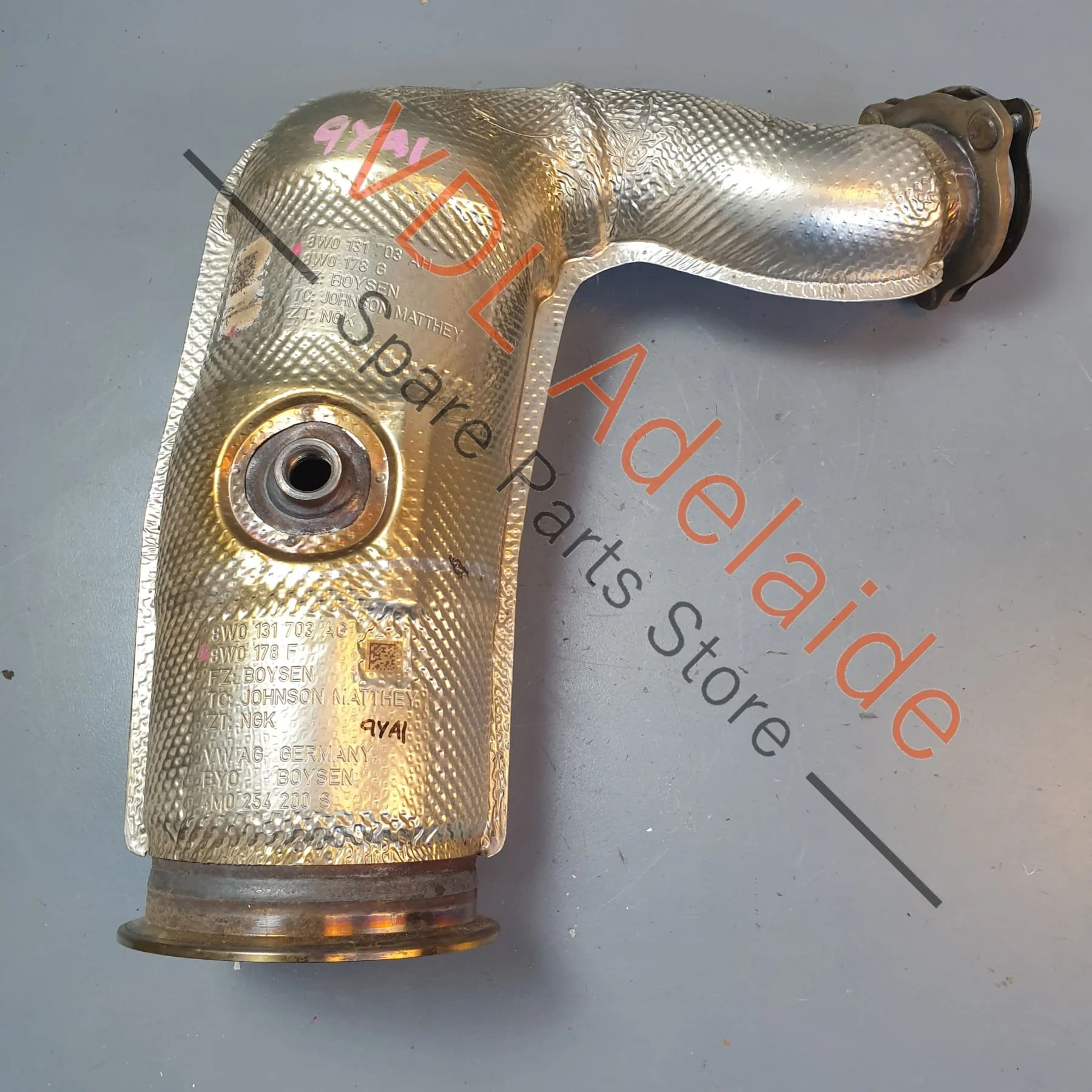 Porsche Cayenne 2.9 BiTurbo V6 Petrol Right Side Catalytic Converter PAB25425210 4M0254200S 8W0131703AG