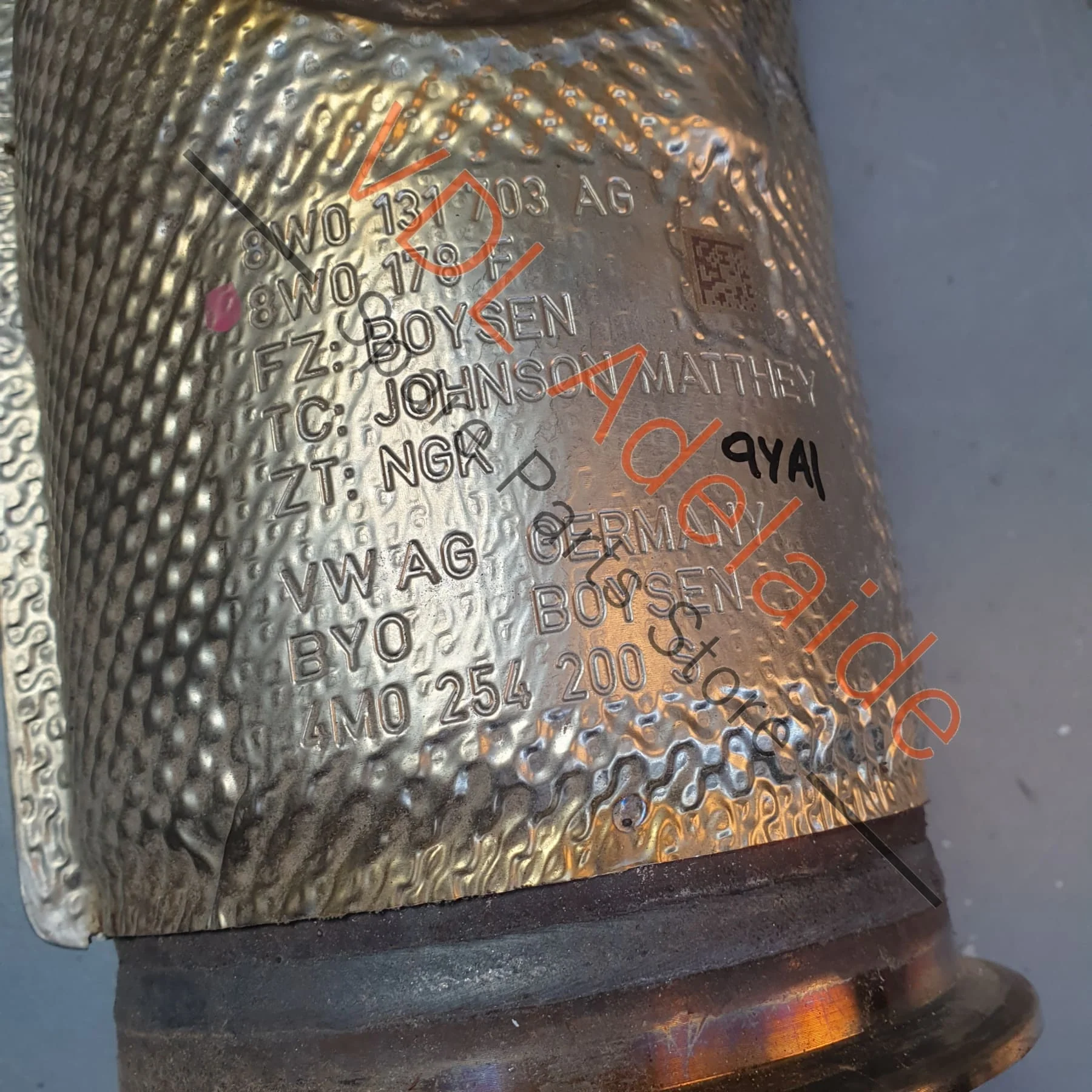 Porsche Cayenne 2.9 BiTurbo V6 Petrol Right Side Catalytic Converter PAB25425210 4M0254200S 8W0131703AG - Image 7