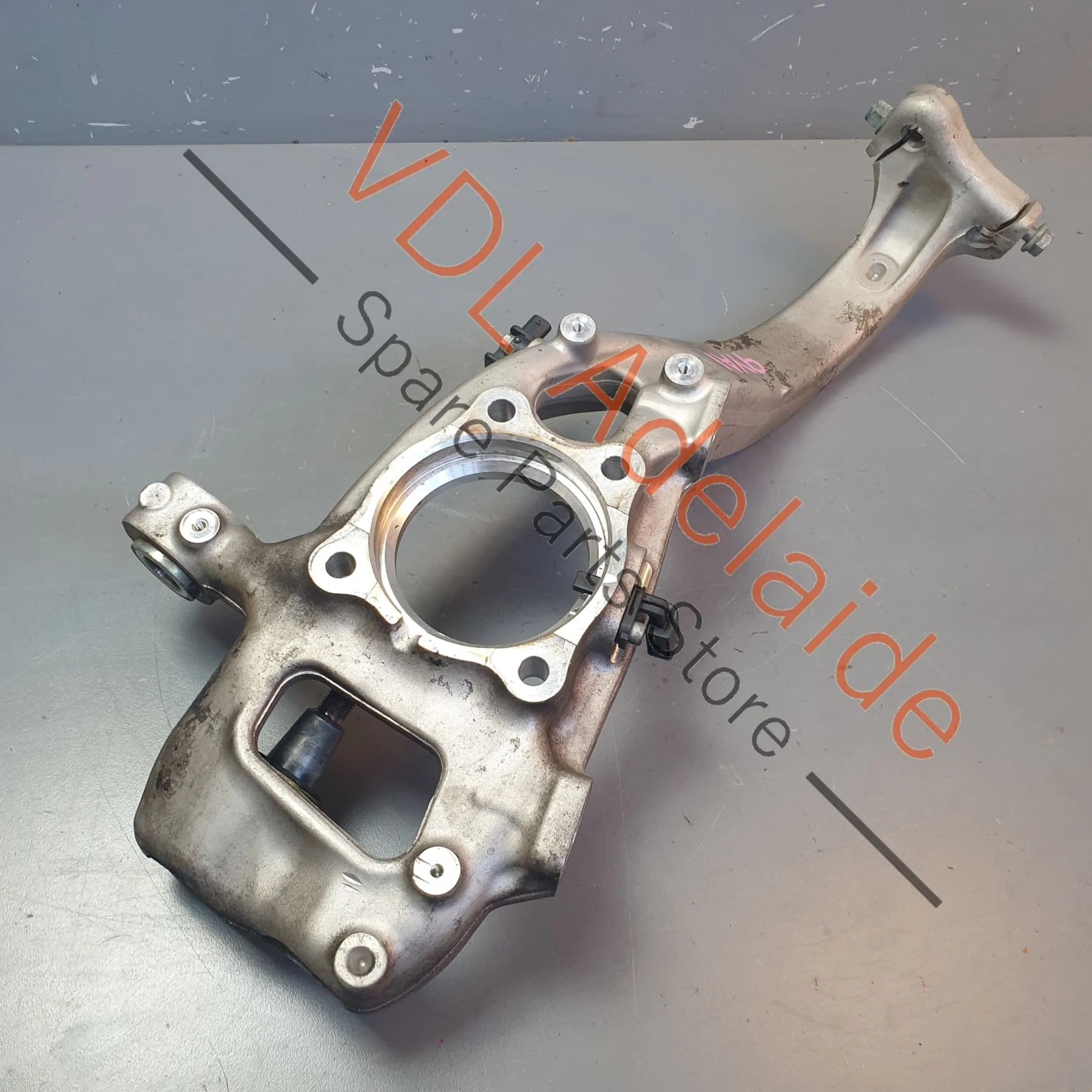 Porsche Cayenne E3 Front Left Suspension Wheel Bearing Carrier Hub Knuckle 958407253 9Y0407245 9Y0407253A - Image 5