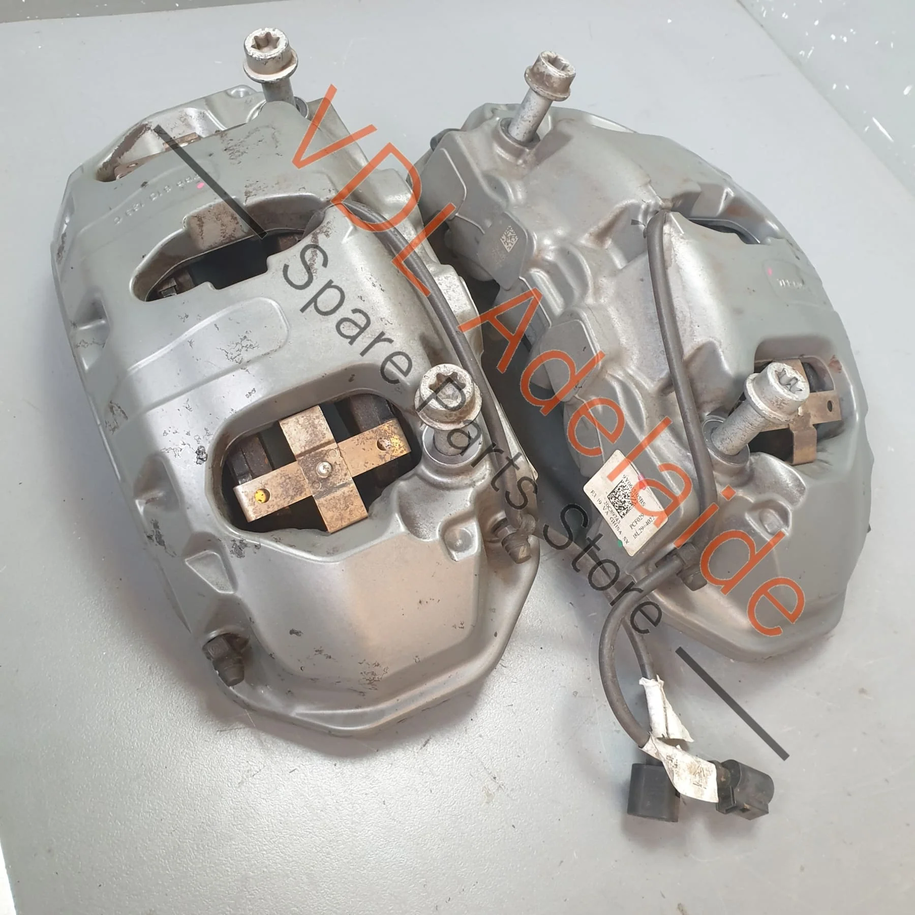 Porsche Cayenne E3 9YA 19in 6 Pot Piston Brembo Front Brake Caliper Set 9Y0615123AF 9Y0615124AF Radial Mount - Image 7
