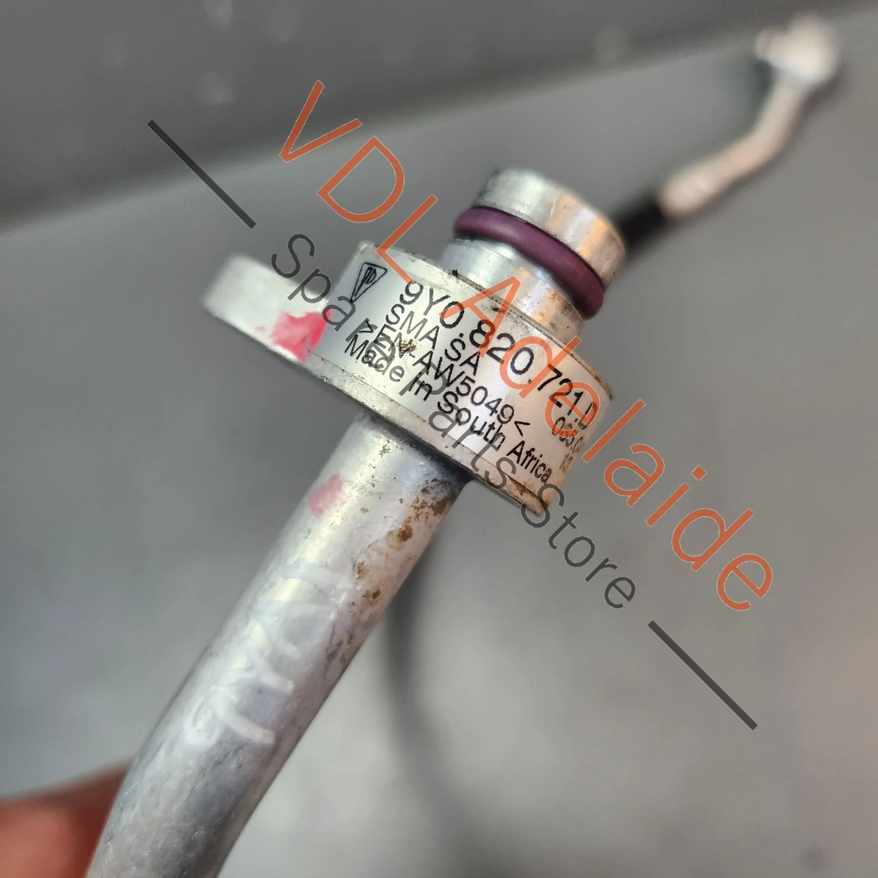 Porsche Cayenne E3 9YA 9YB AC Refrigerant Hose Pipe 9Y0820721D - Image 5