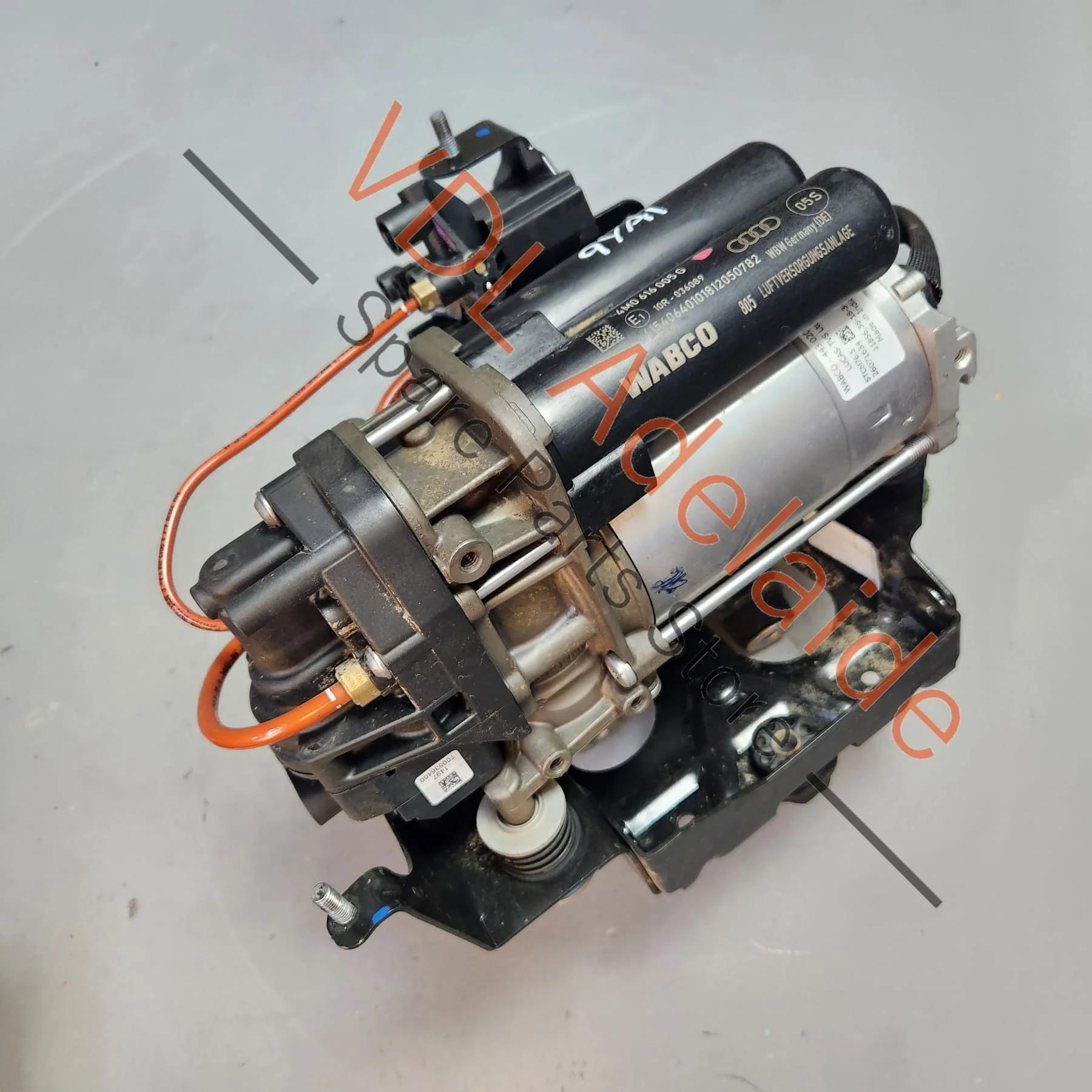 Complete Porsche Cayenne E3 9YA 9YB Air Suspension Pump & Valve Block PAB616005 PAB907778 PAB616013