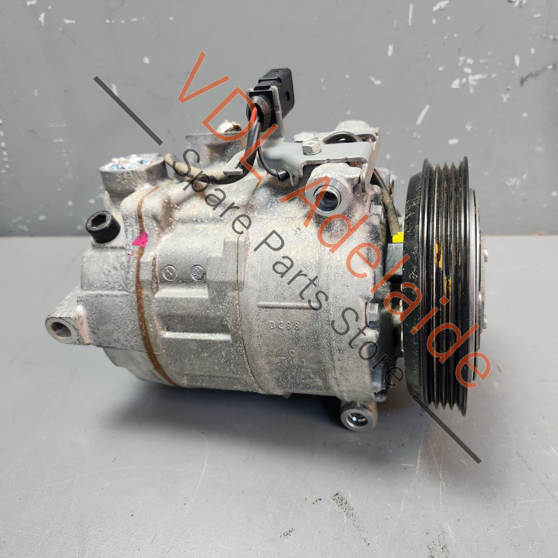 Genuine Porsche Cayenne E3 9YA 9YB DENSO Air Conditioning Compressor PAB82080310 4M0820803F 7SAS17C - Image 2