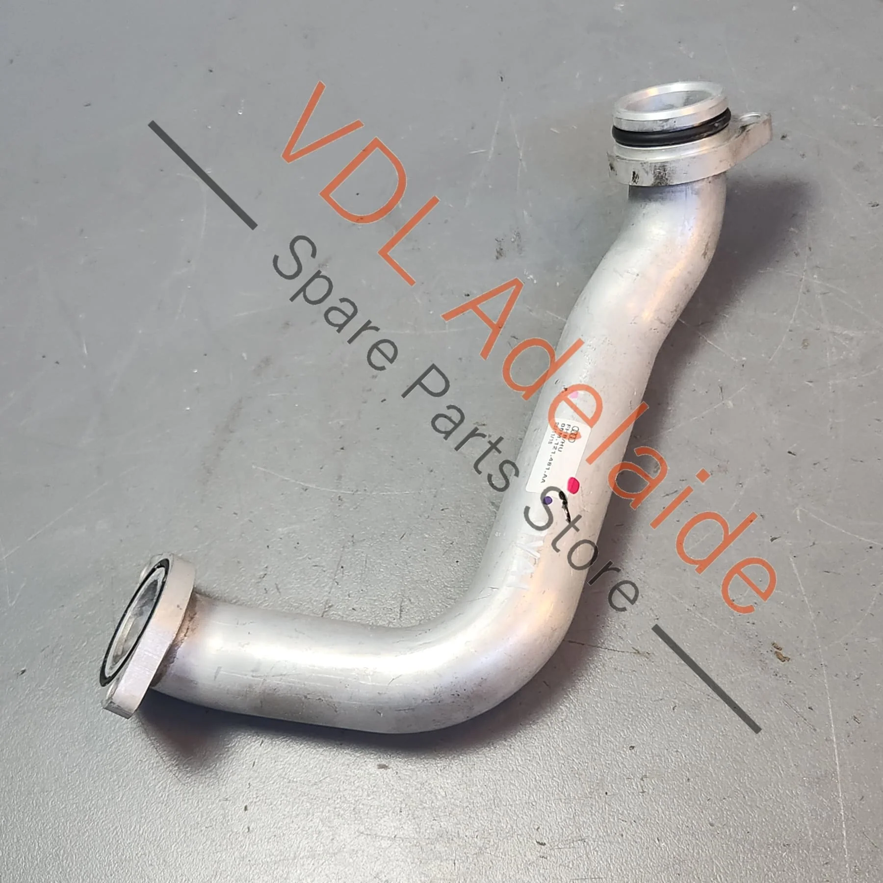 Porsche Cayenne 2.9 V6 Coolant Pipe Front Upper Aluminium 9A7121481A 06M121481AA - Image 6