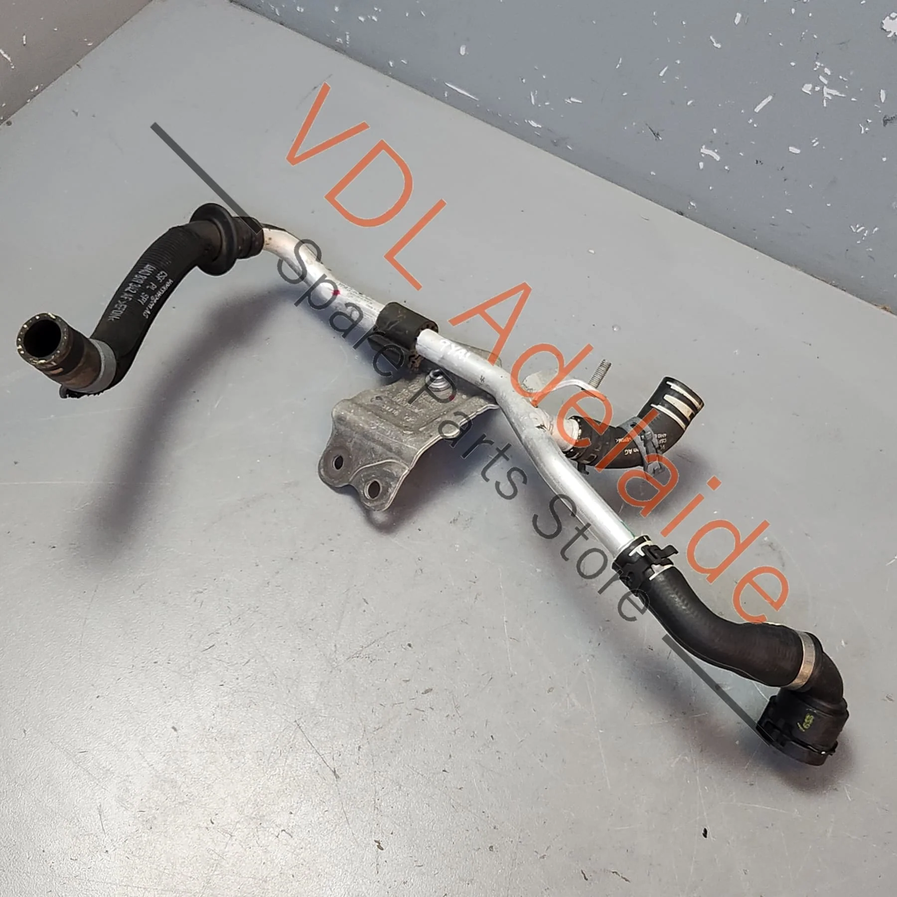 Porsche Cayenne E3 9YA 9YB Coolant Pipe Aluminium 4M0819927G 4M0819342AF - Image 2