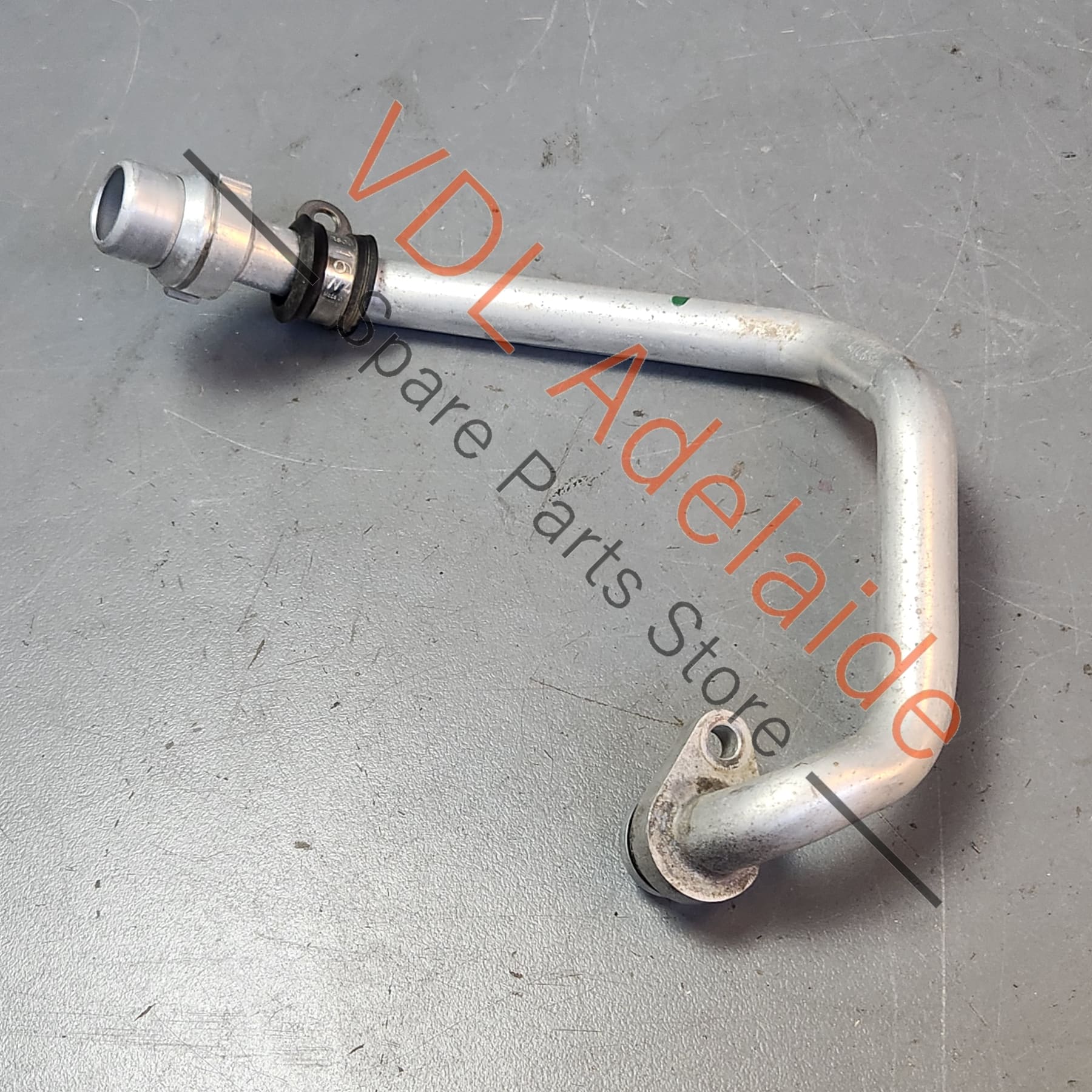 Porsche Cayenne E3 9YA 9YB Coolant Pipe Aluminium 06M121075S