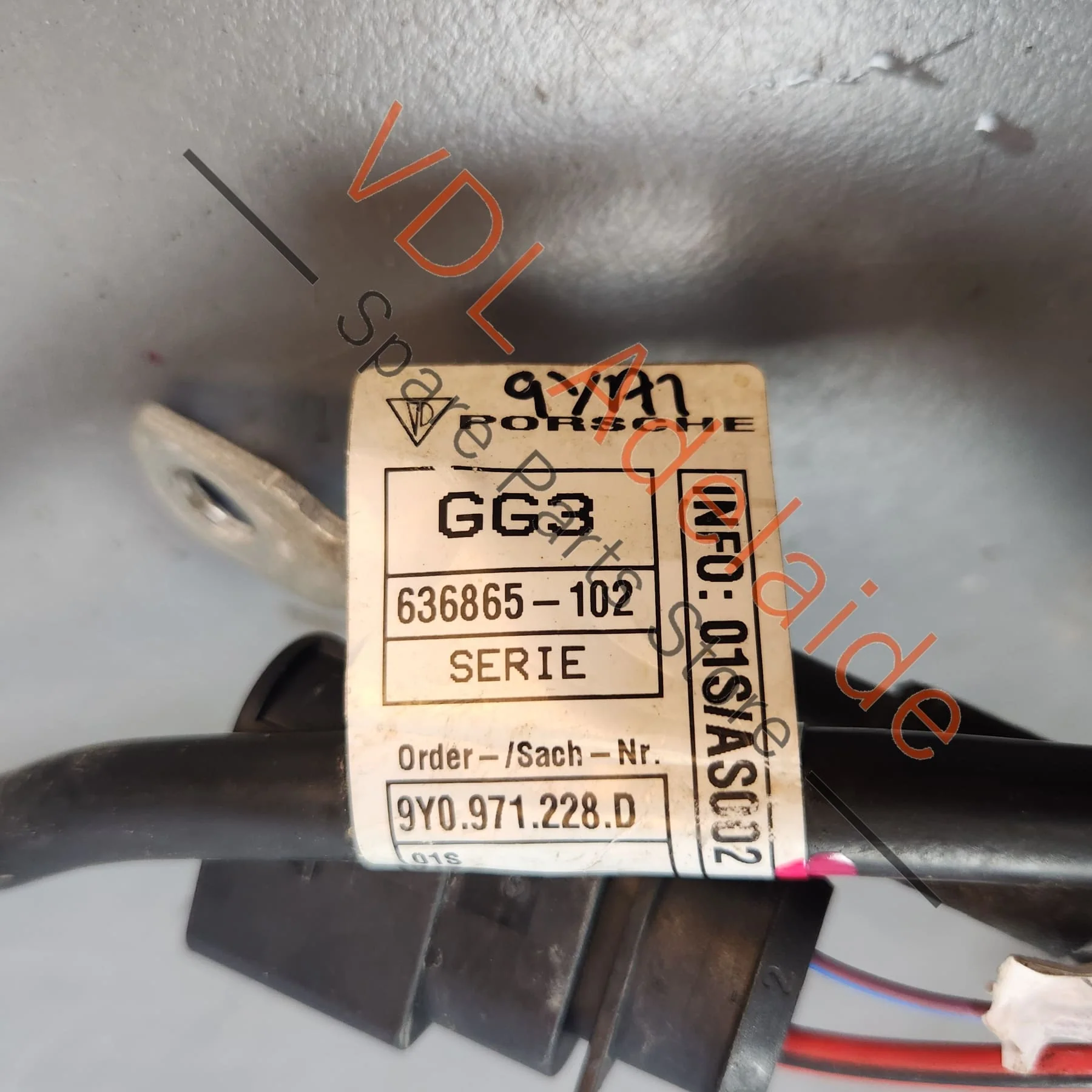 Porsche Cayenne E3 9YA 9YB Alternator Wiring Harness Cable 9Y0971228D - Image 5