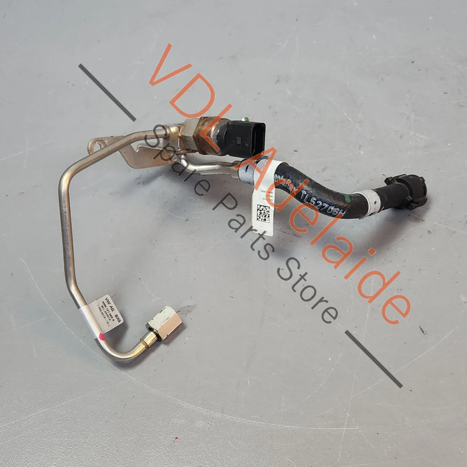 Porsche Cayenne E3 2.9 V6 Low Pressure Fuel Supply Line Pipe w Sensor PAC127503 PAB13398600 PAB906054B
