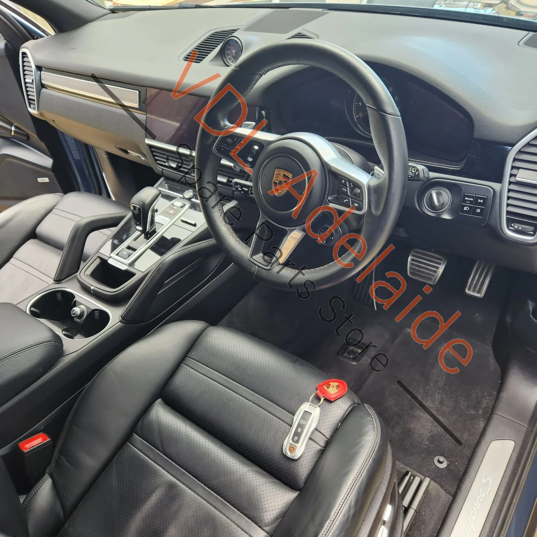 Porsche Cayenne E3 9Y Passenger Side Glovebox Leather for RHD - Image 2