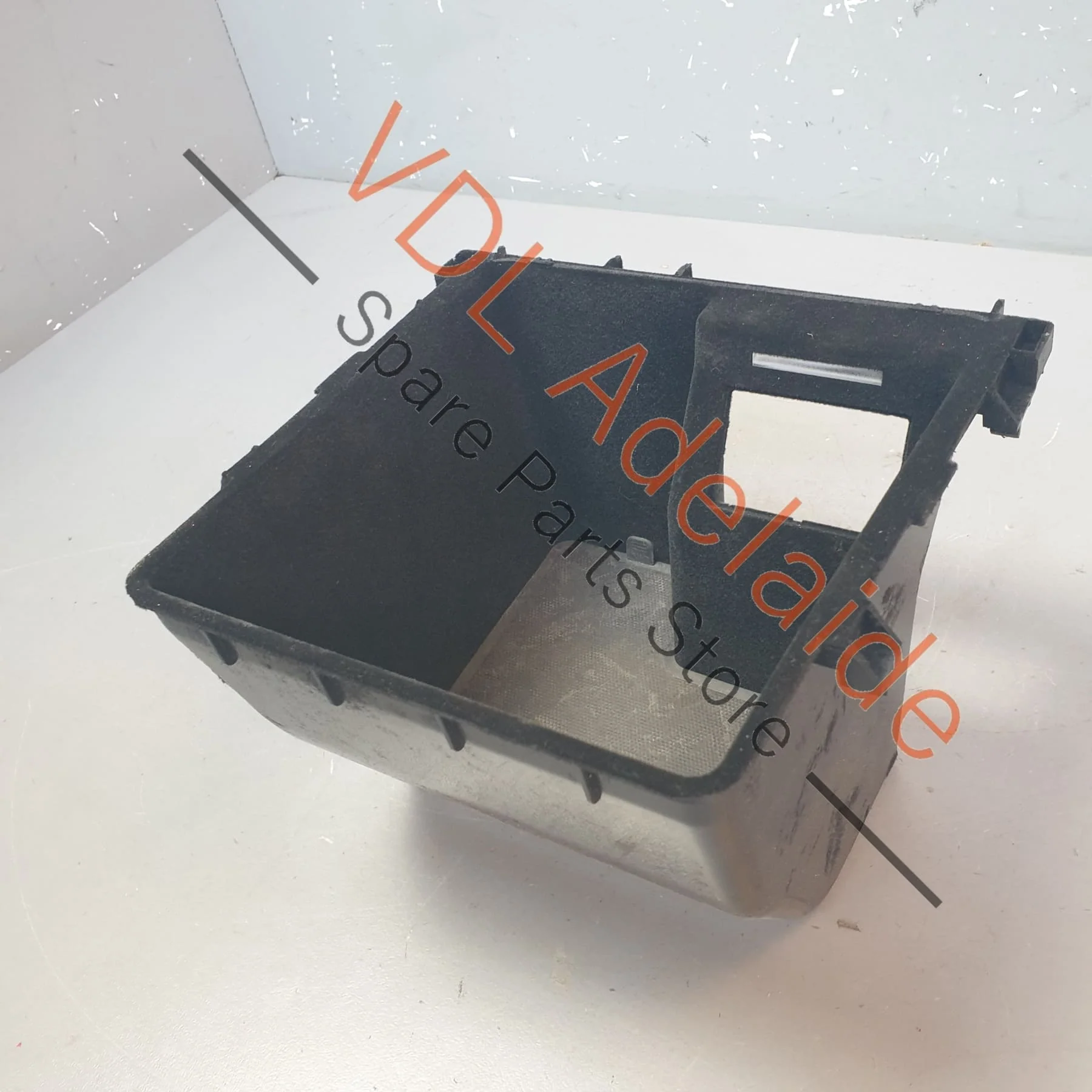Porsche Cayenne E3 9Y Centre Console Armrest Storage Compartment Trim & Rubber Mat 9Y0863383H 9Y0863301