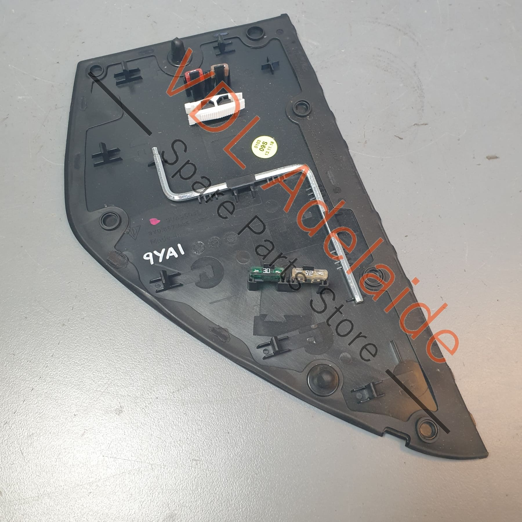 Porsche Cayenne E3 9Y Left Side Dashboard Trim Cover Panel Interior 9Y0857085D - Image 6