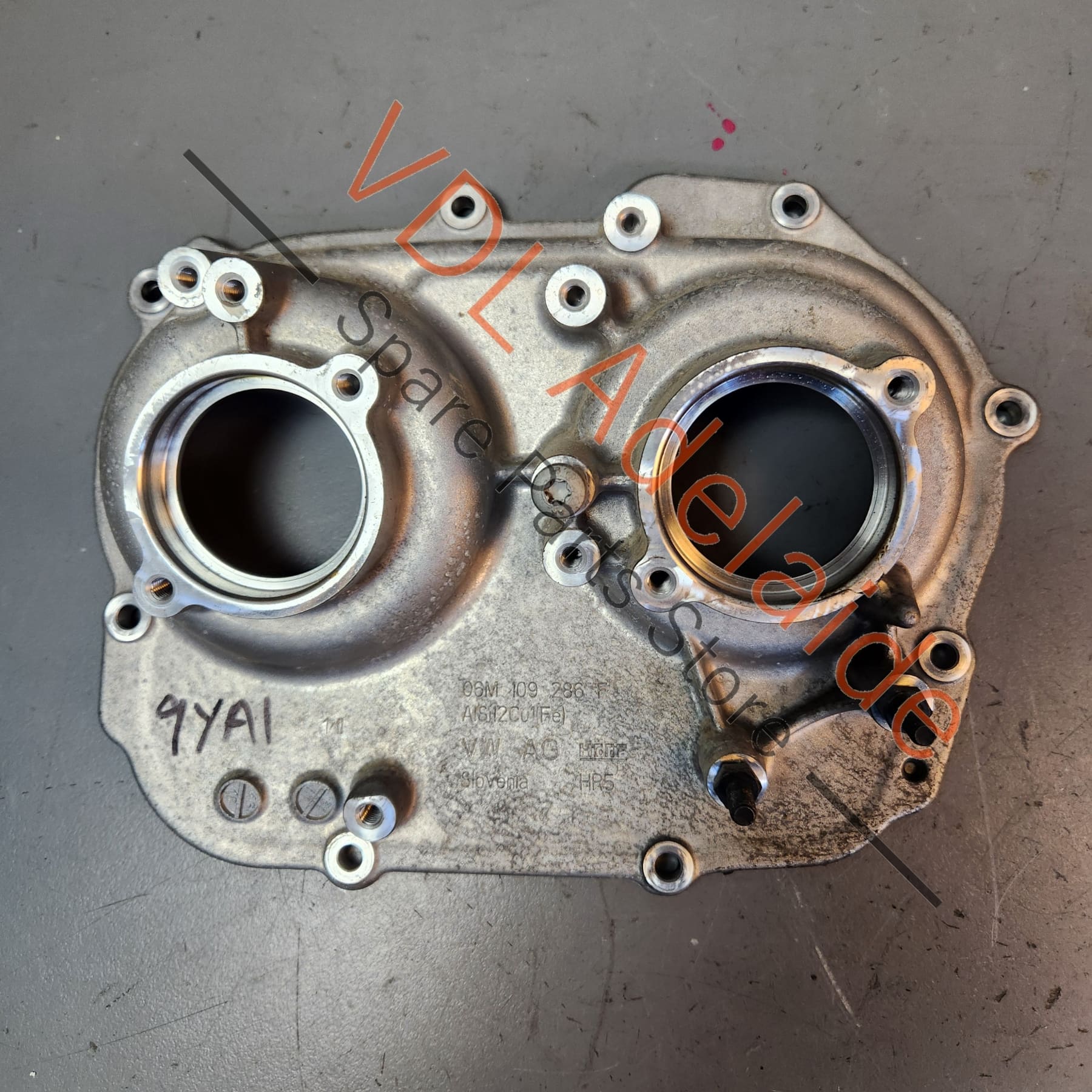 Porsche 2.9 3.0 Engine Timing Chain Cam Camshaft Cover Front Casing Aluminium Cyls 1-3 Right 9A710315306 06M103153G