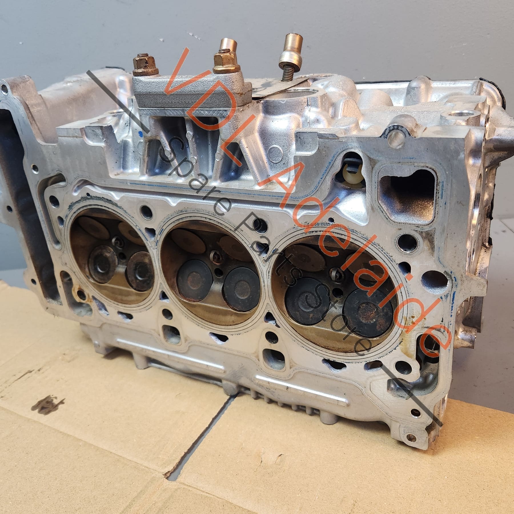 Porsche 324kw DCAB DCA Engine Cylinder Head Cyl 4-6 Left Complete With Camshafts and Valves - Image 18