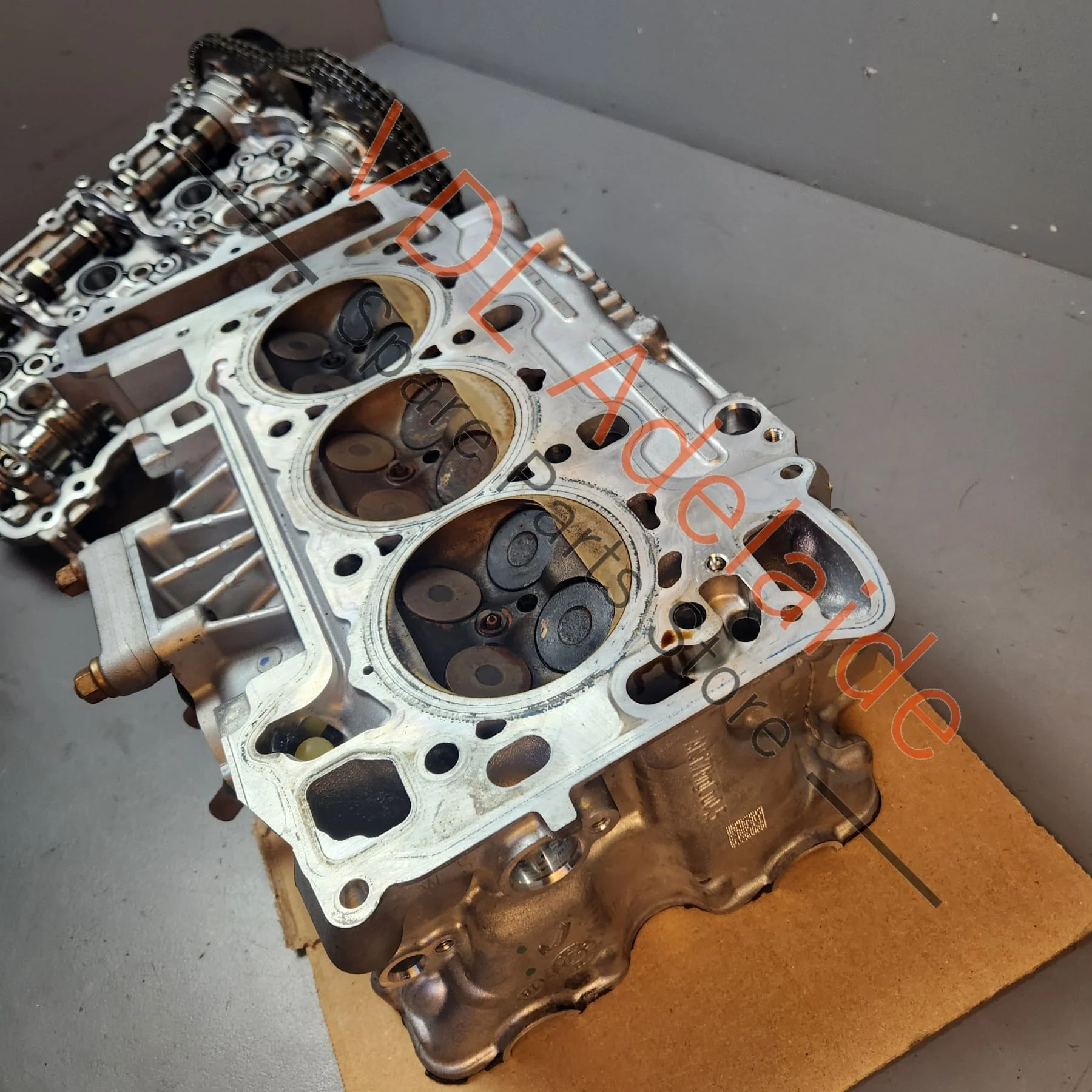 Porsche 324kw DCAB DCA Engine Cylinder Head Cyl 1-3 Right Complete With Camshafts and Valves - Image 13