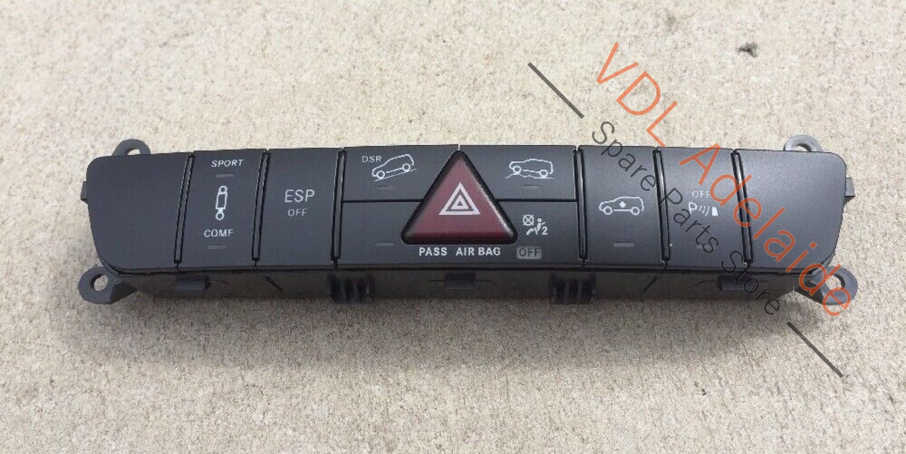 Mercedes Benz W164 ML-Class Centre Hazard DSR ESP Mode Switch A1648709410