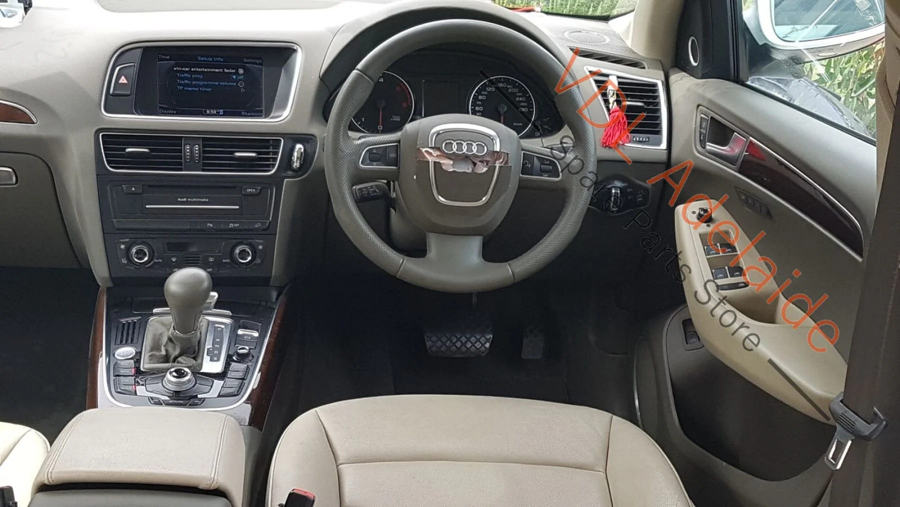 Audi Q5 8R Multifunction Steering Wheel Leather 49,112kms 8R0419091G OSC - Image 8